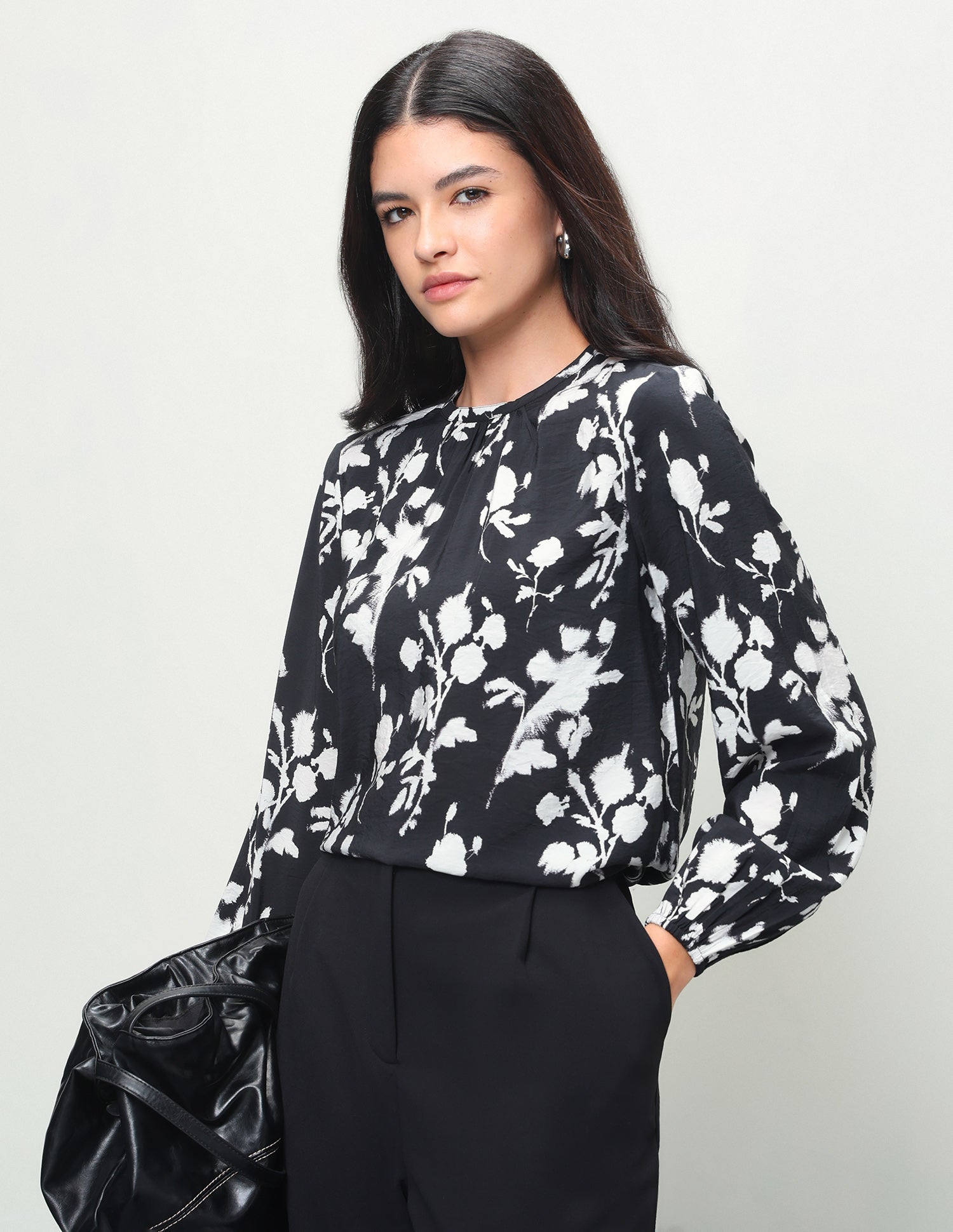 Floral Printed Regular Fit Top
