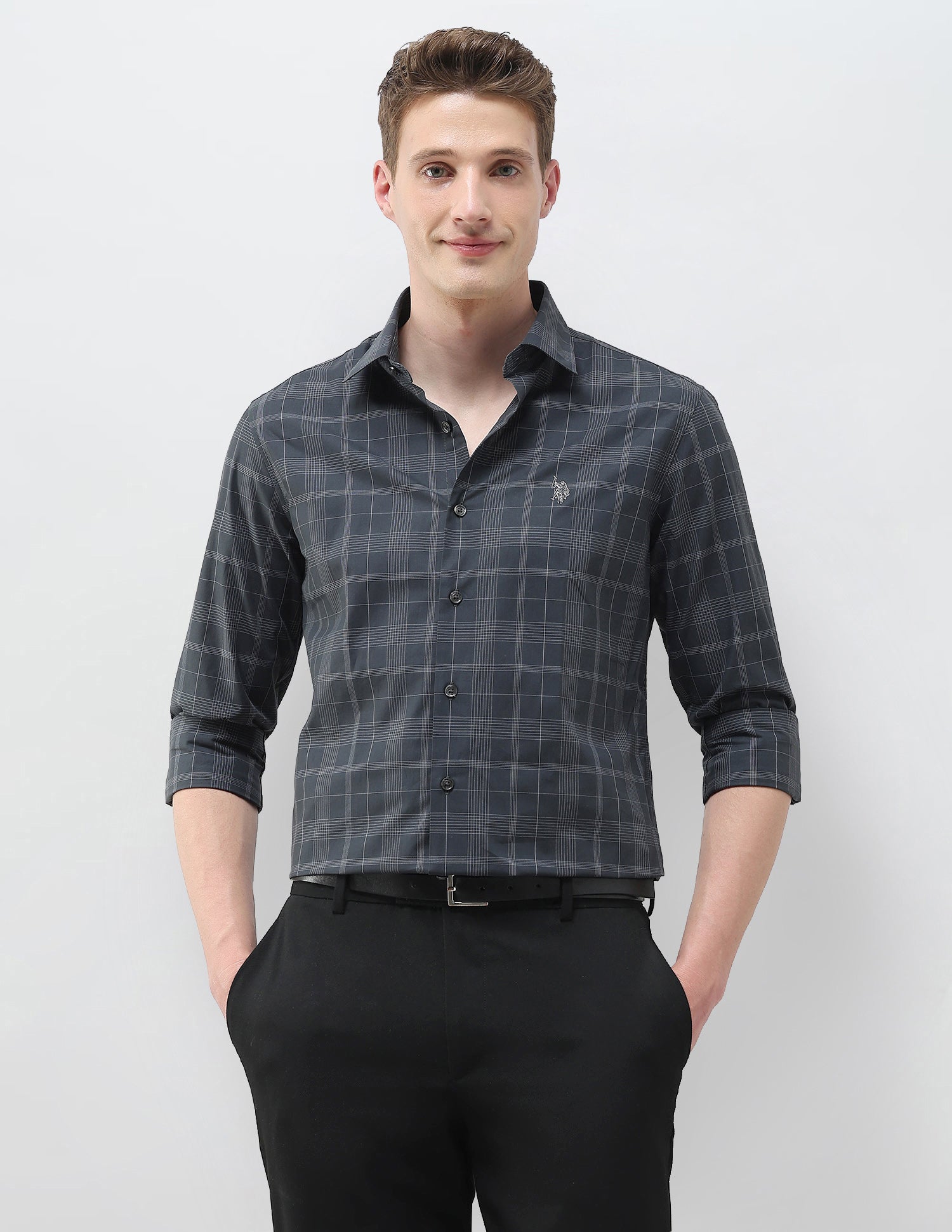 Tartan Checked Tailored Fit Shirt
