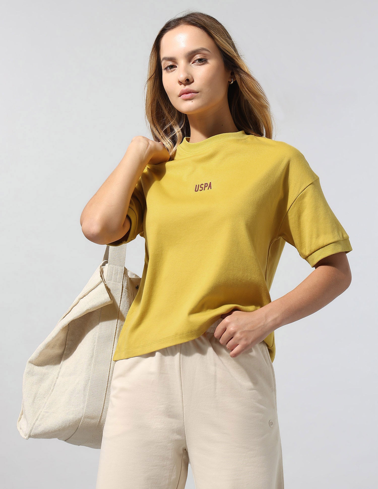 Brand Printed Relaxed T-Shirt