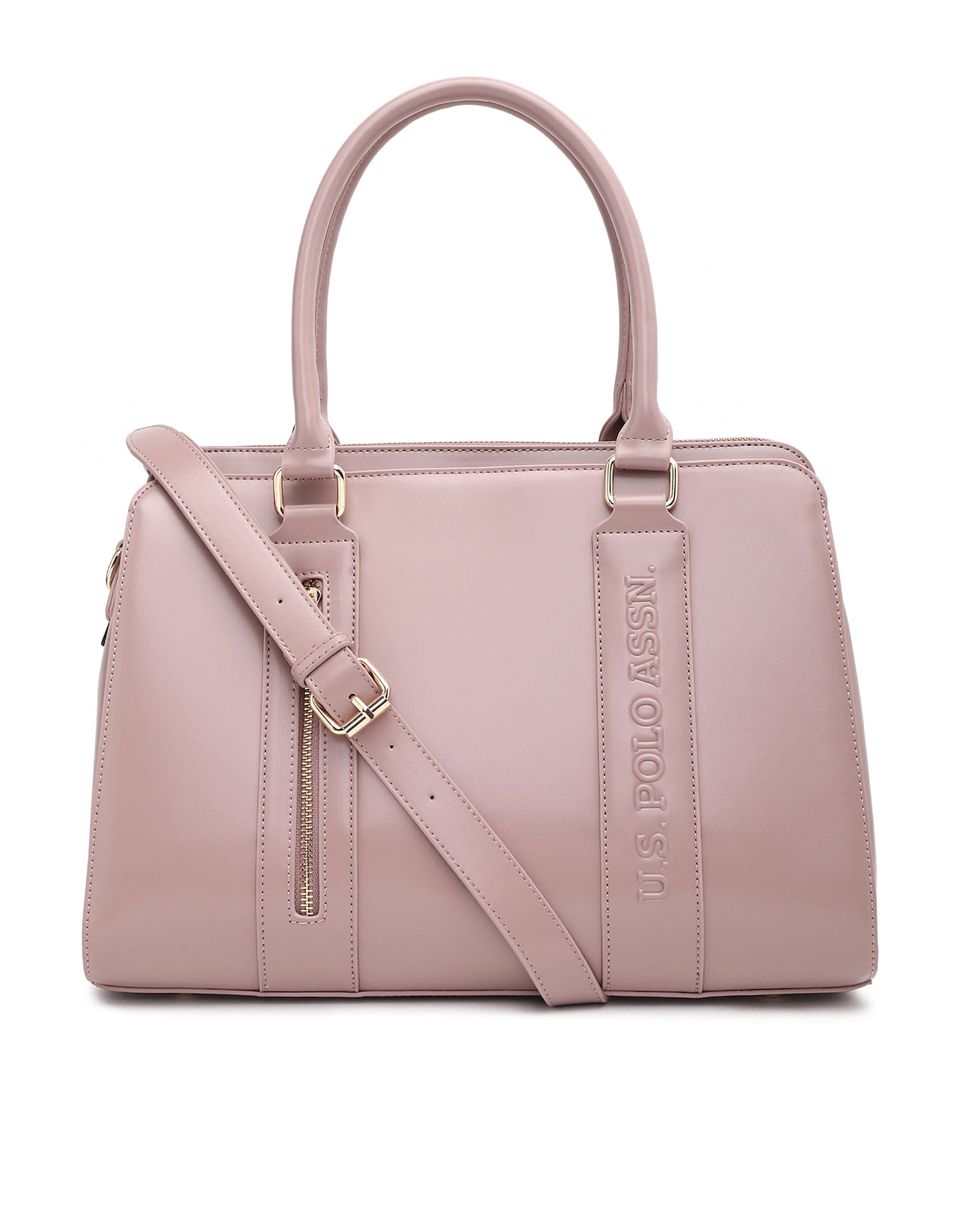 Women Avery Satchel Bag Nude - U.S. Polo Assn. India | Large