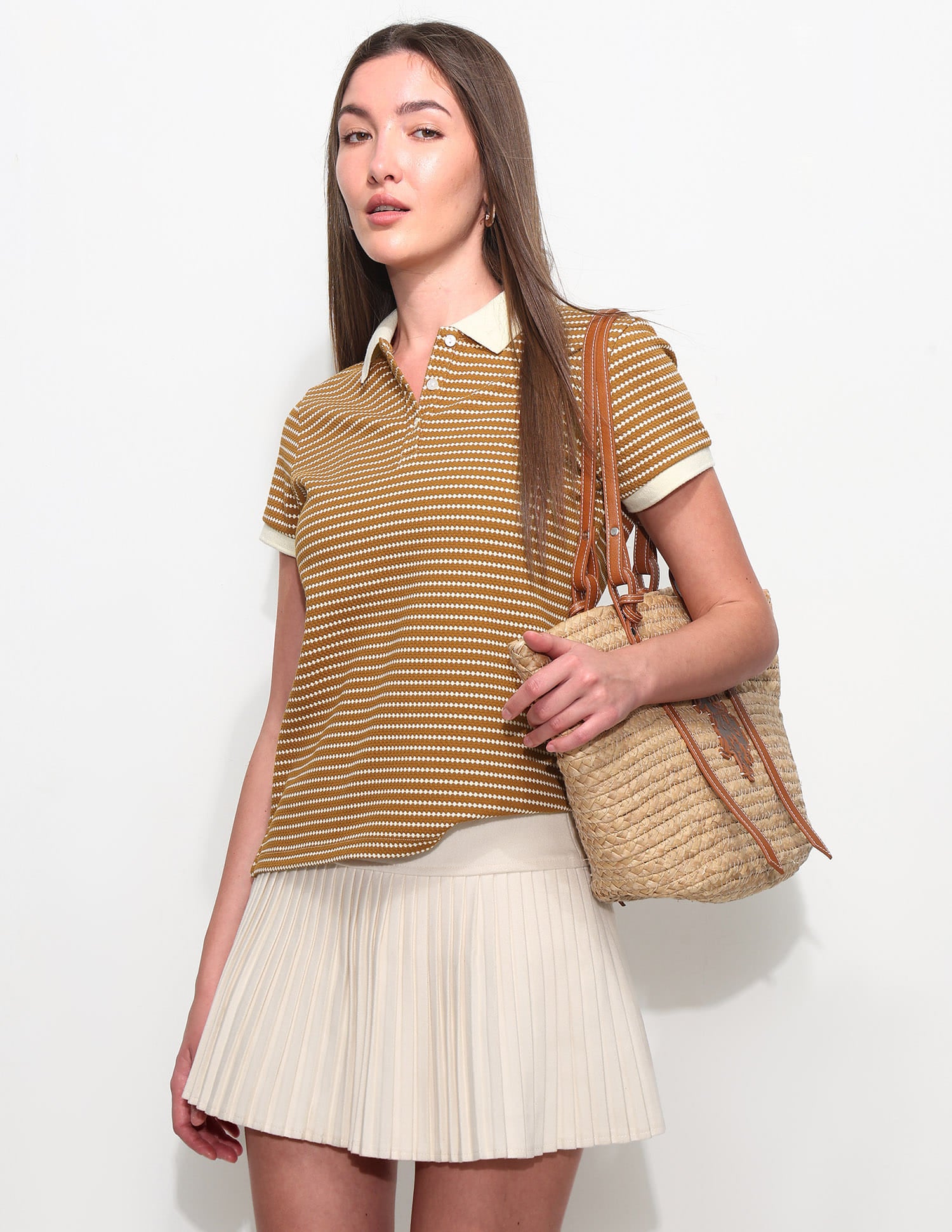 Textured Regular Fit Polo Shirt