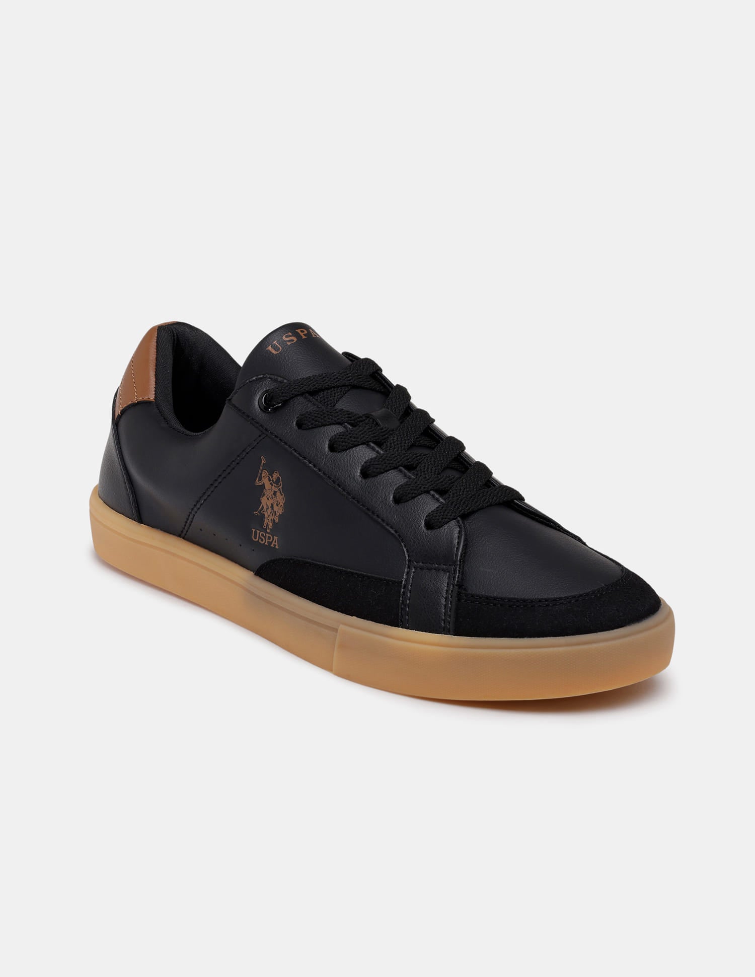 Men Hamet 2.0 Striped Sneakers Black - U.S. Polo Assn. India | Large