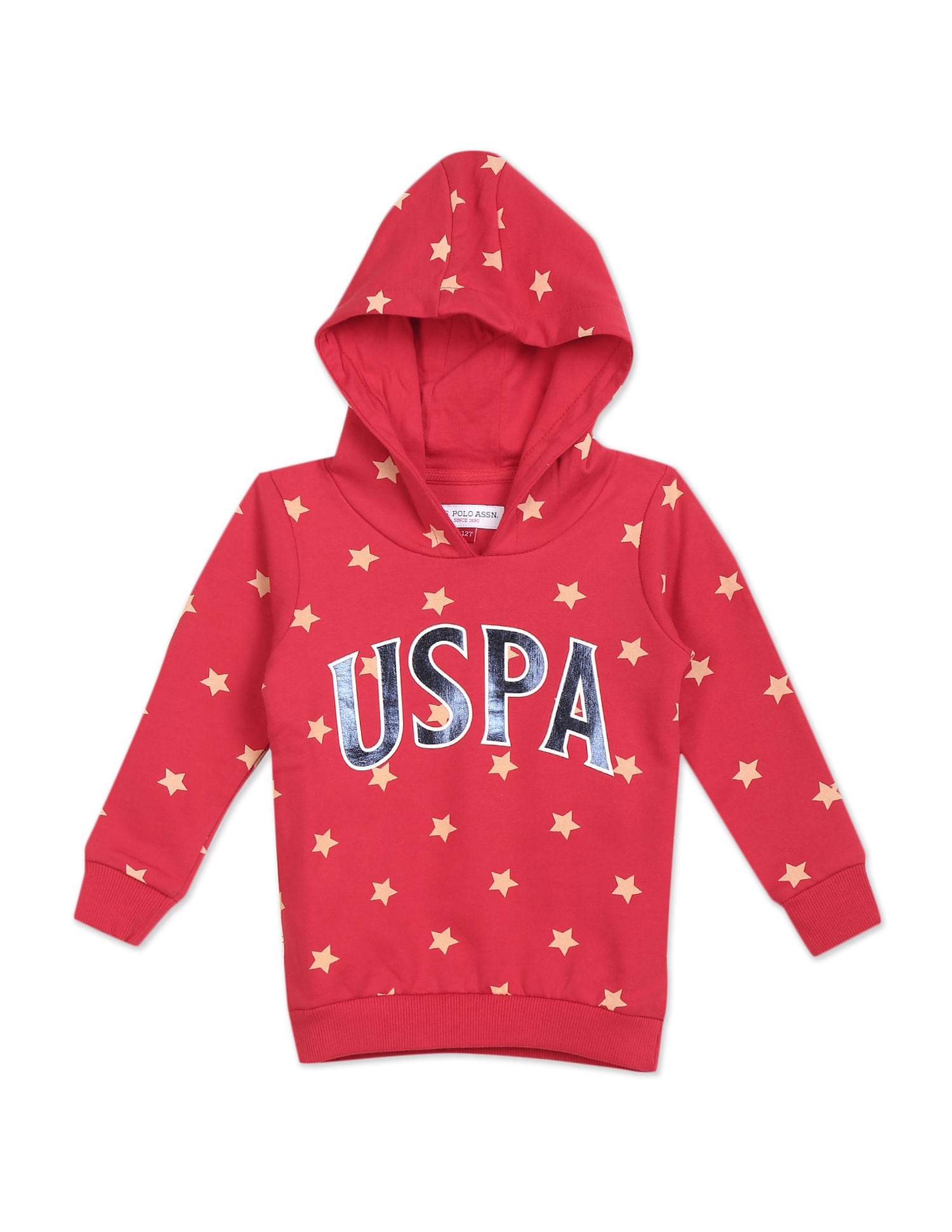 Long Sleeve Striped Hooded Sweater