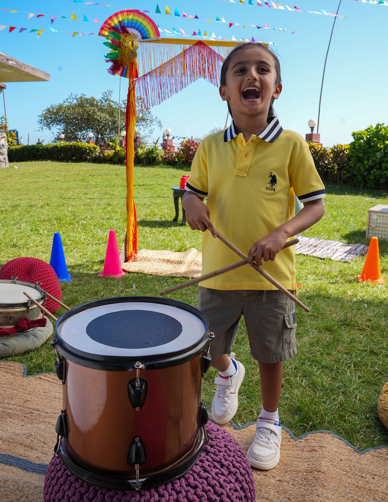 Solid Regular Fit Polo Shirt