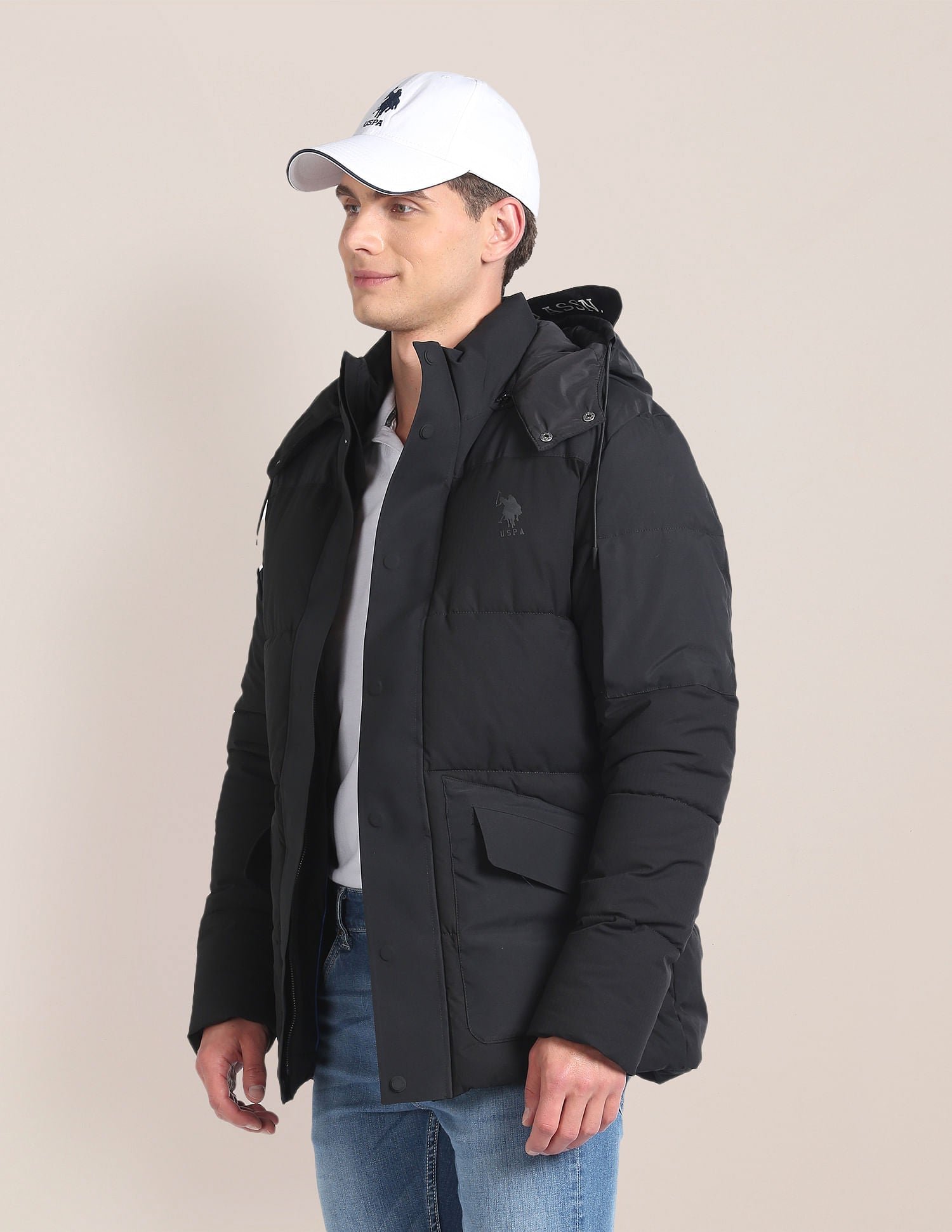 U.S. POLO ASSN. Solid Puffer Jacket Olive, 3XL in Hyderabad at best price  by U S Polo Assn (Next Galleria Mall) - Justdial