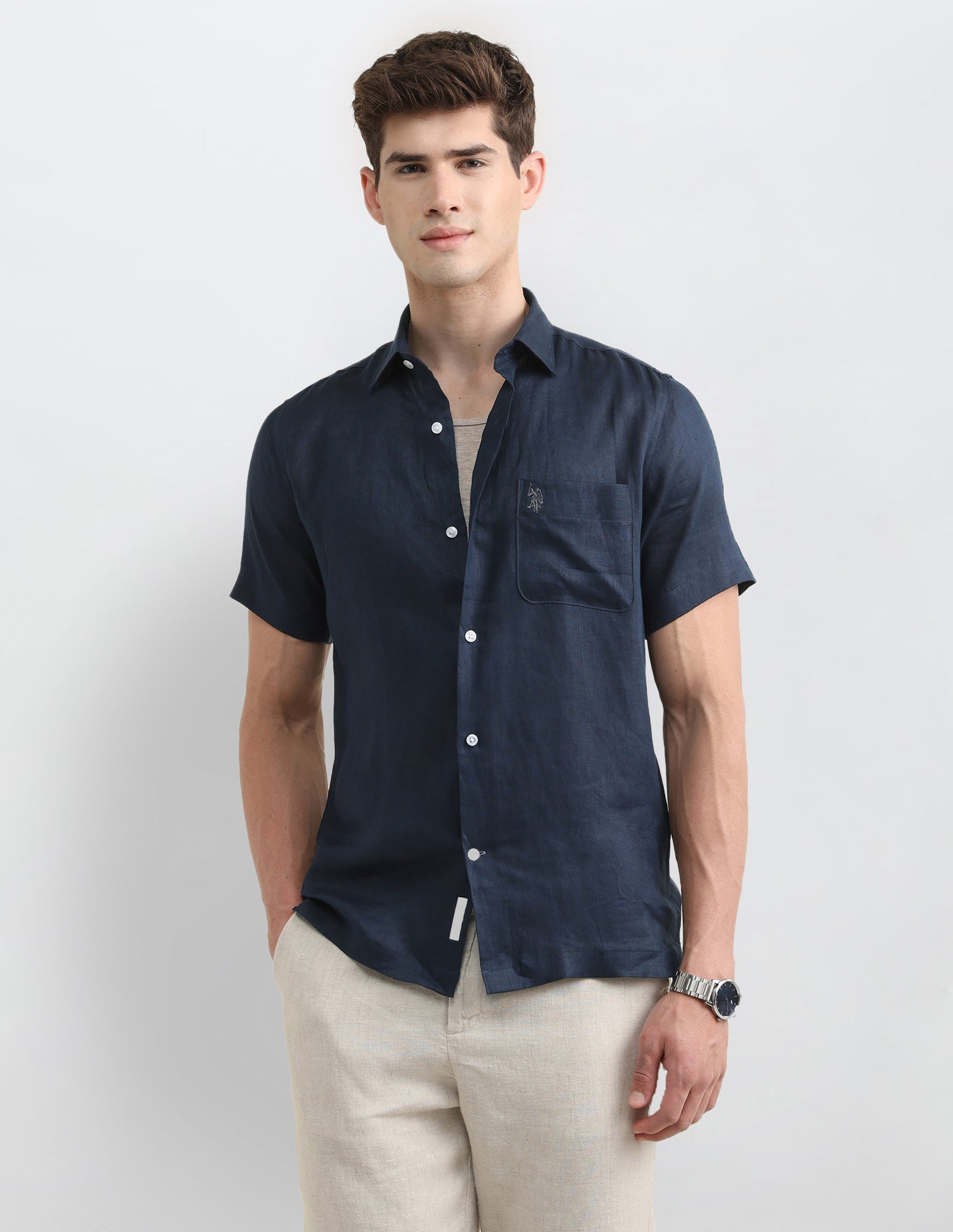 Solid Regular Fit Shirt