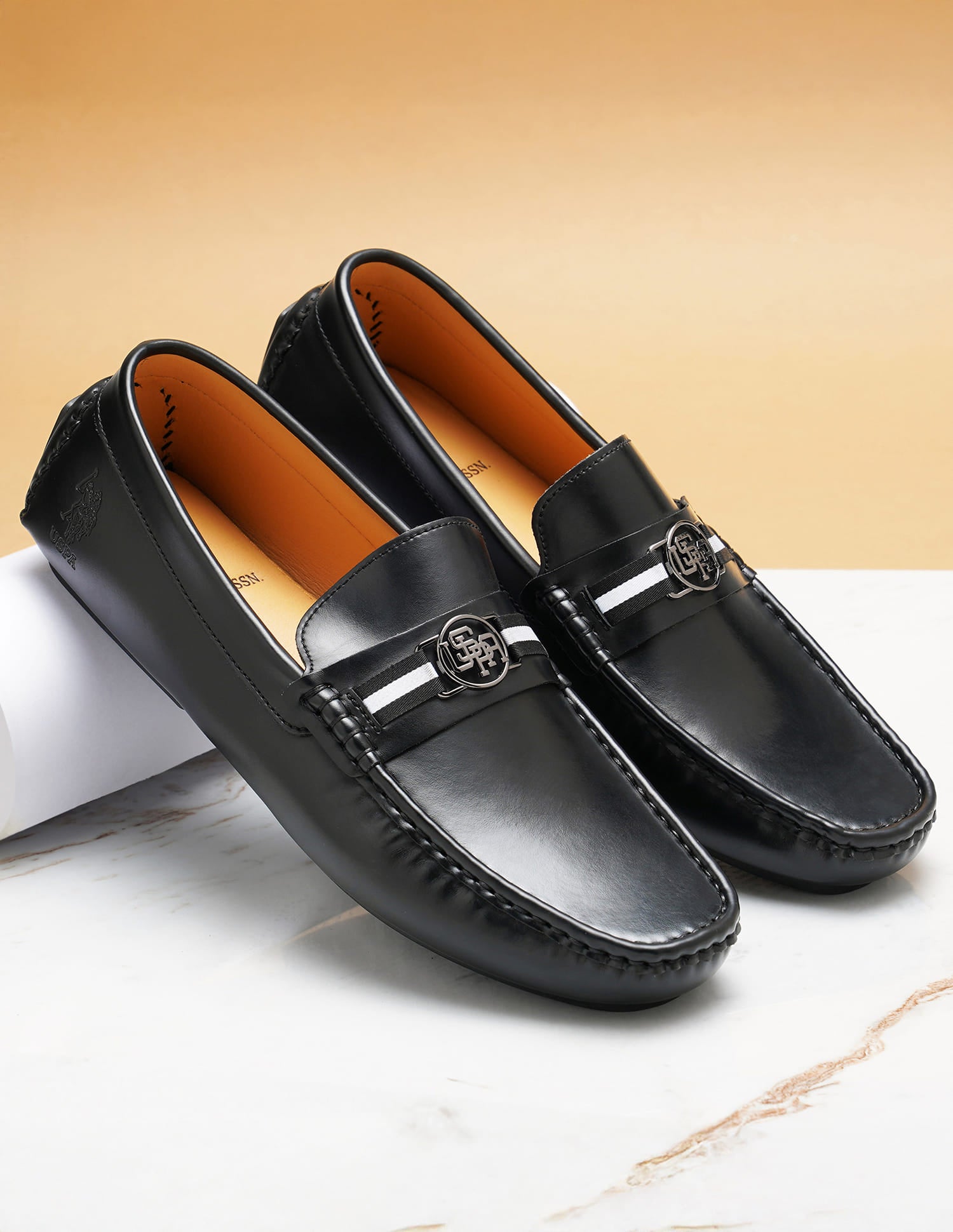 Men Fritof 4.0 Loafers Black - U.S. Polo Assn. India | Large