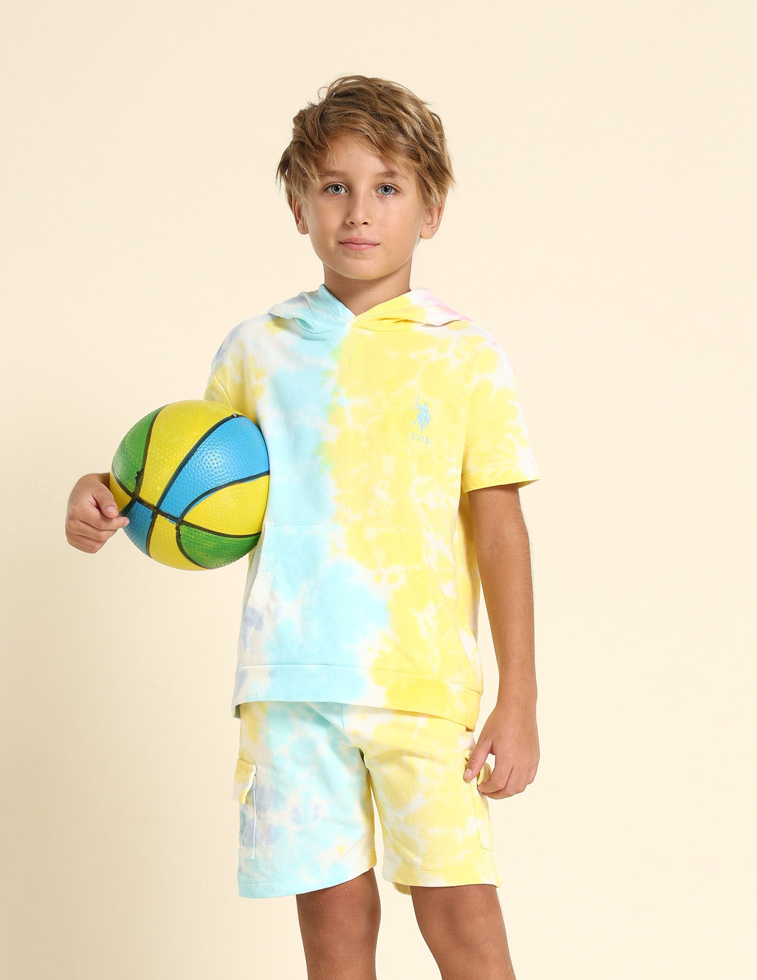 Boys All Over Printed Regular Fit T-Shirt
