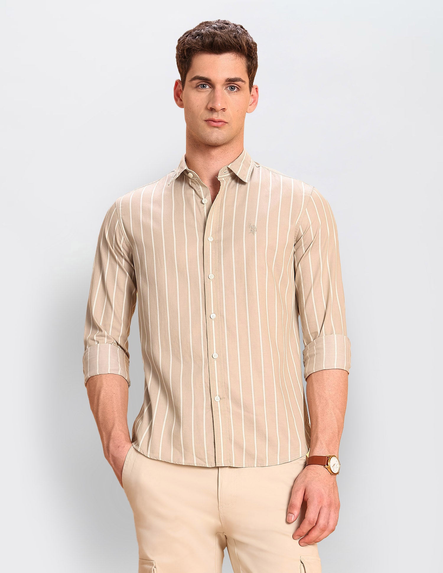 Dobby Tailored Fit Shirt