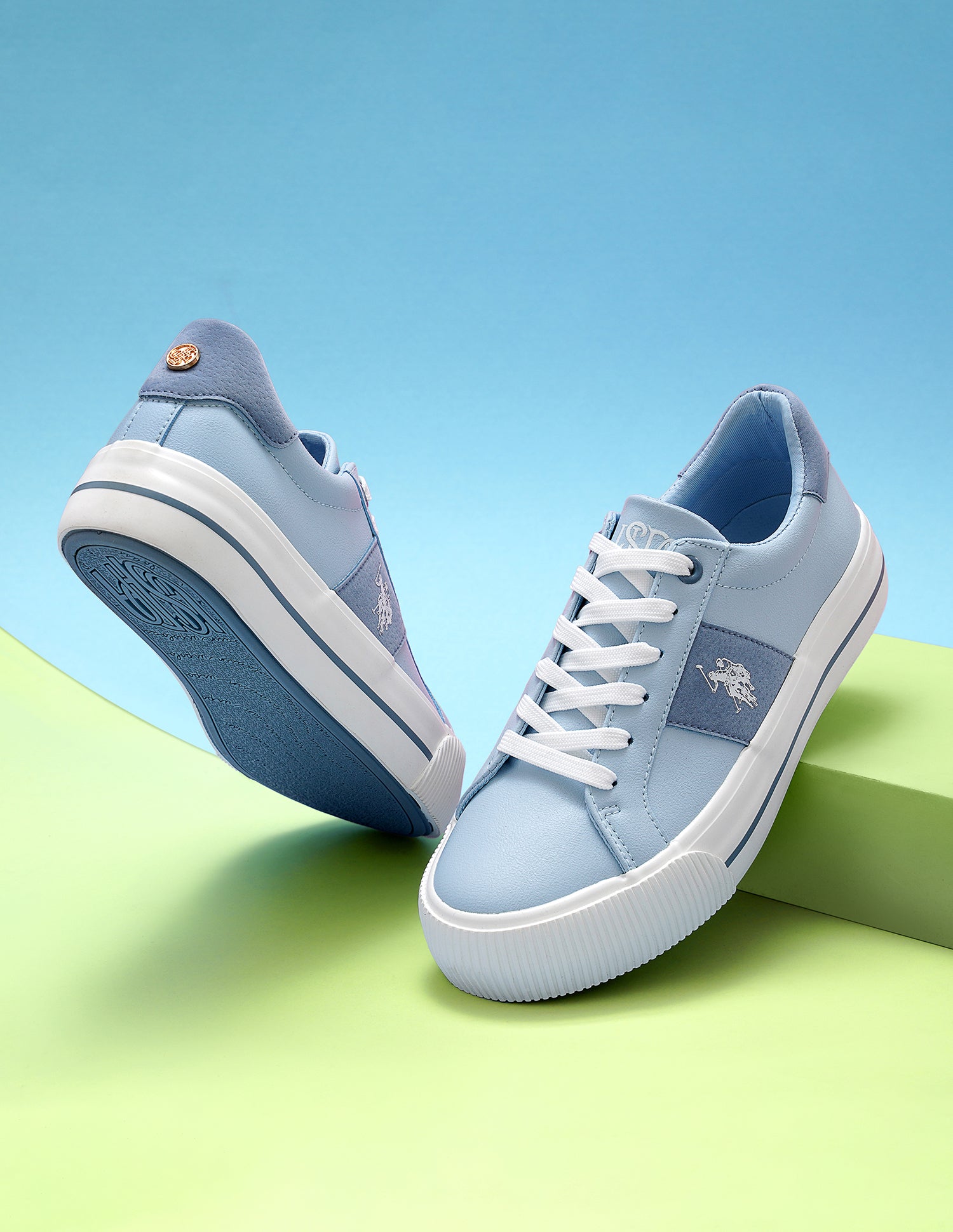 U.S. Polo Assn. Women Ronnie 3.0 Round Toe Casual Sneakers