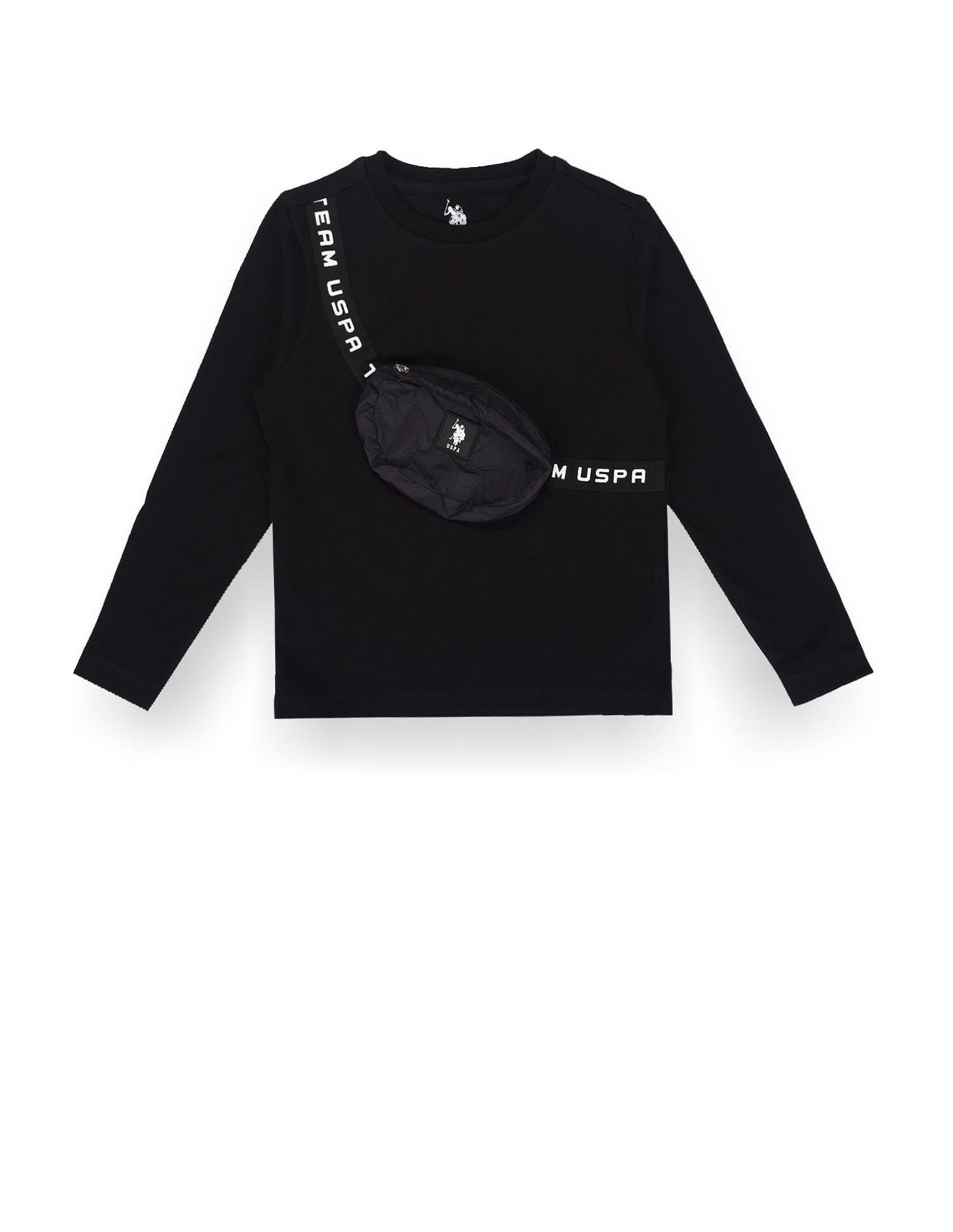 Boys Attached Fanny Pack T-Shirt