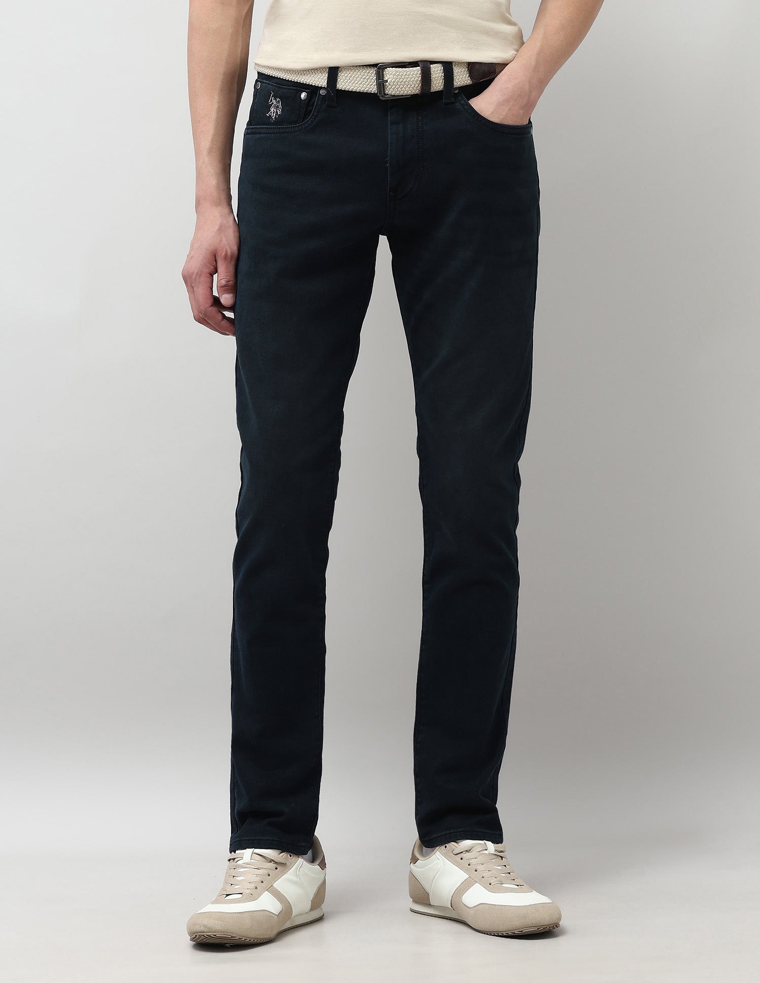 Brandon Slim Tapered Fit Green Jeans