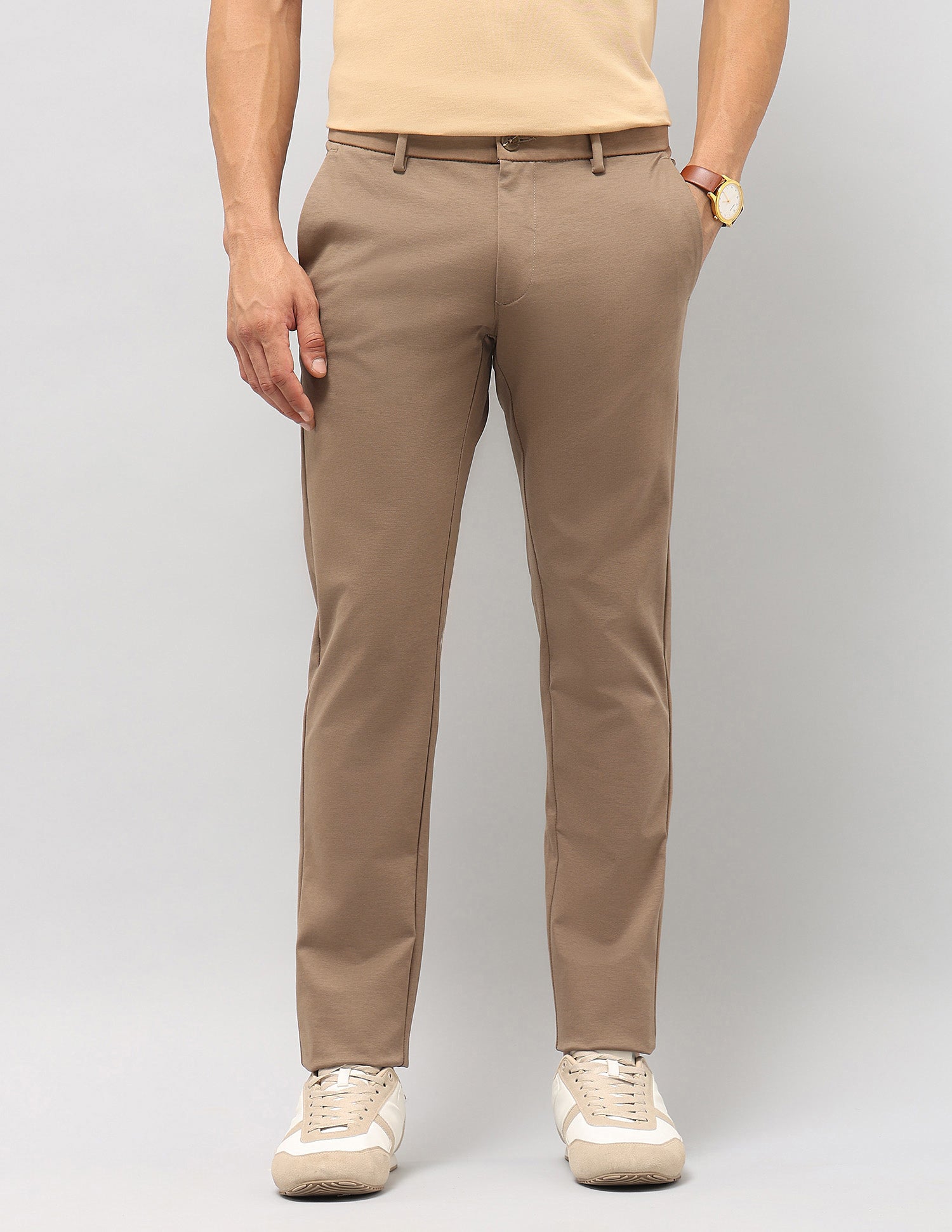 Mid Rise Denver Slim Fit Trousers