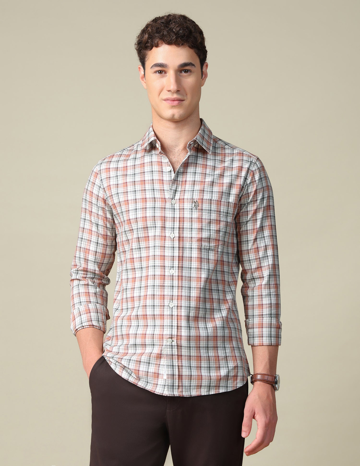 Twill Tailored Fit Shirt