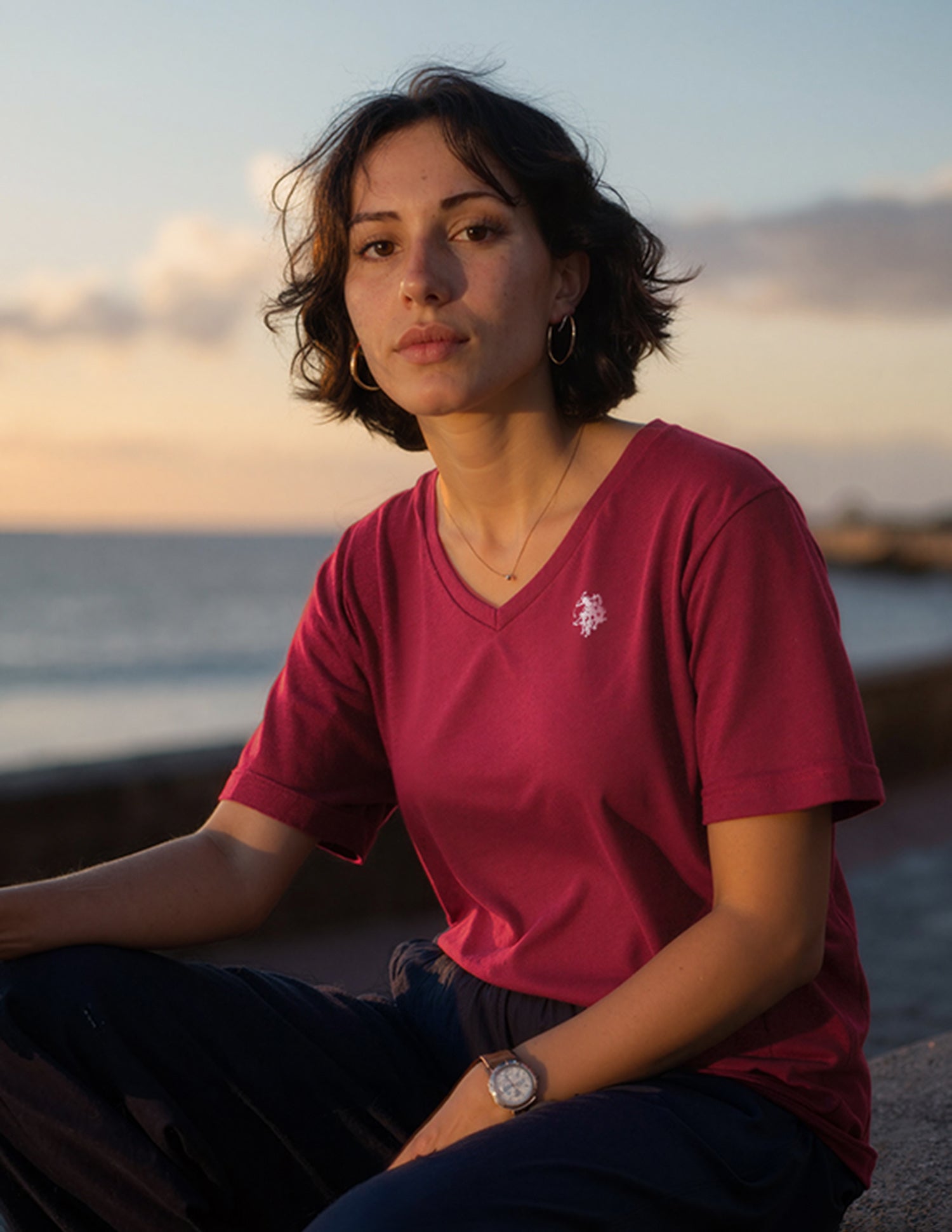 Boxy Fit Solid Lounge T-Shirt