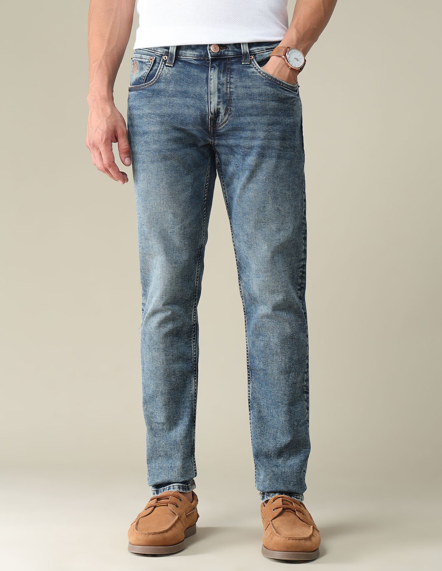 Brandon Slim Tapered Fit Jeans