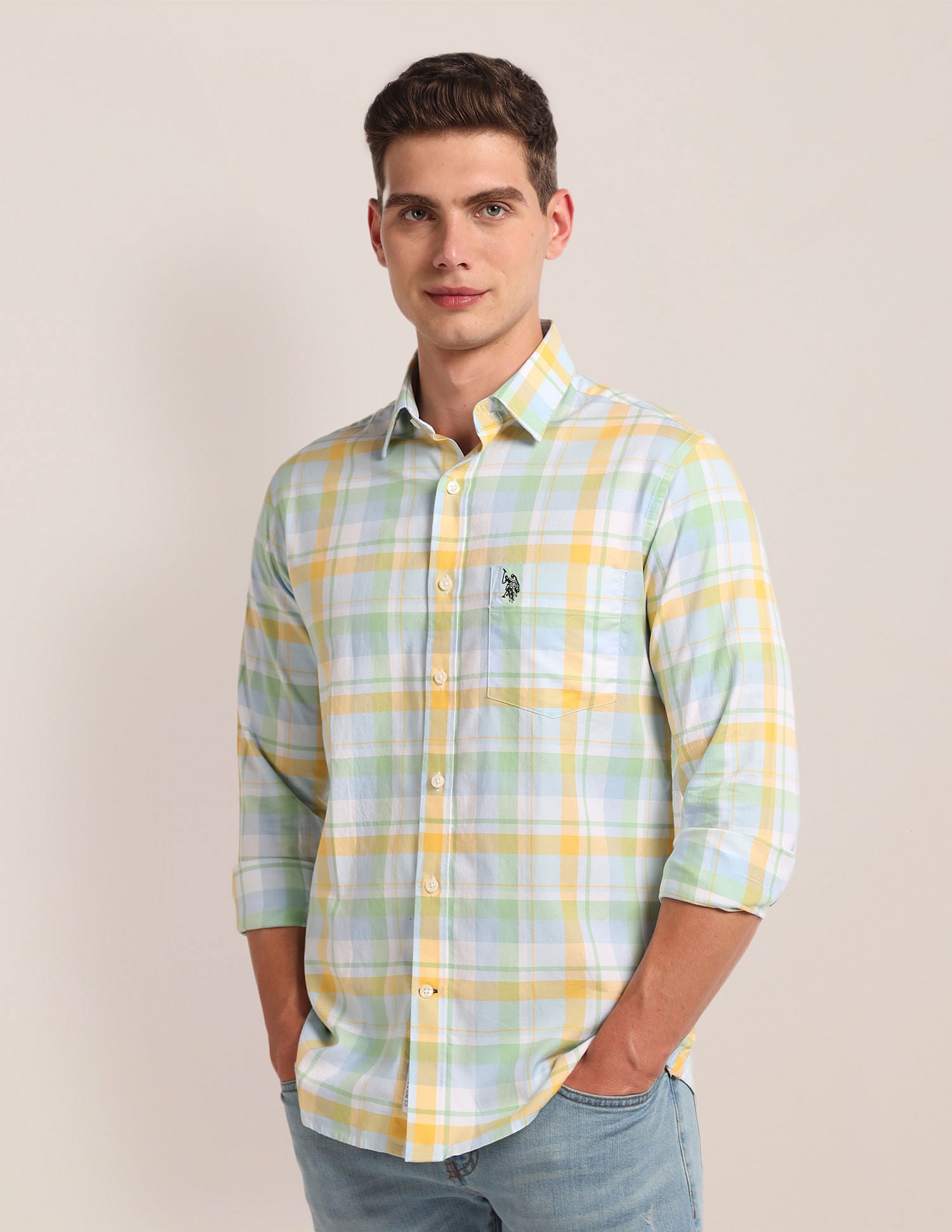 Tartan Check Twill Shirt