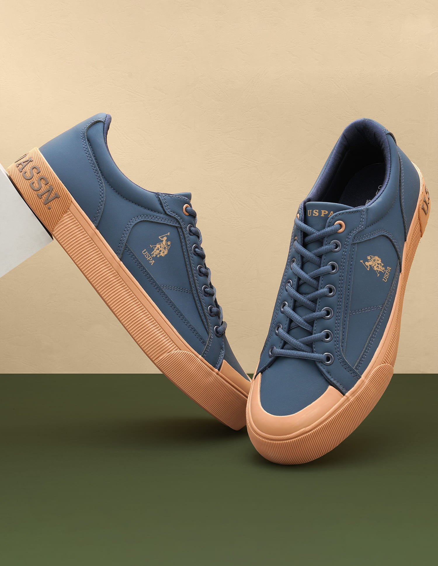 Men Lace-Ups Ruben 3.0 Sneakers Navy - U.S. Polo Assn. India | Large