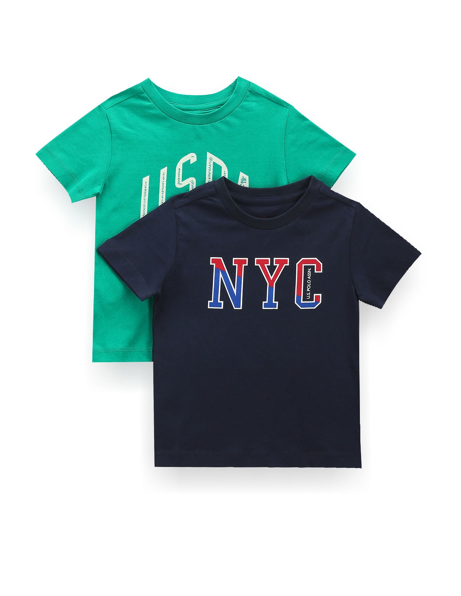Boys Pure Cotton T-Shirt - Pack Of 2