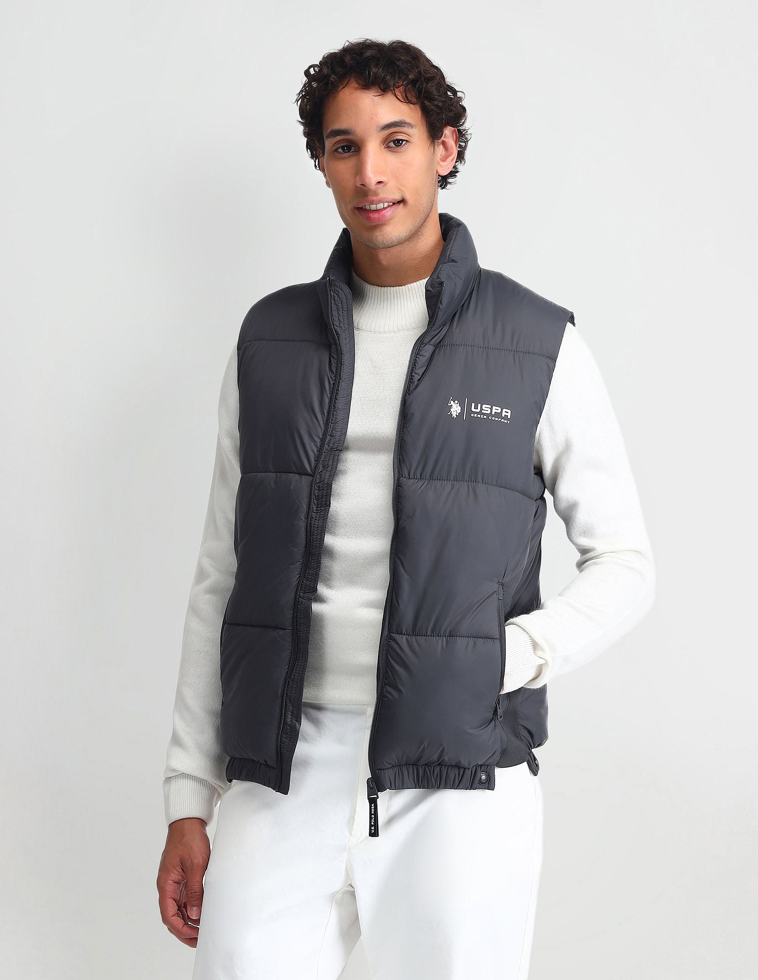 High Neck Padded Jacket