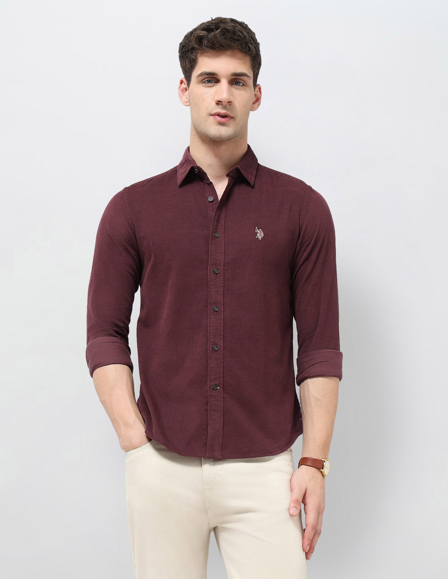 Corduroy Regular Fit Shirt