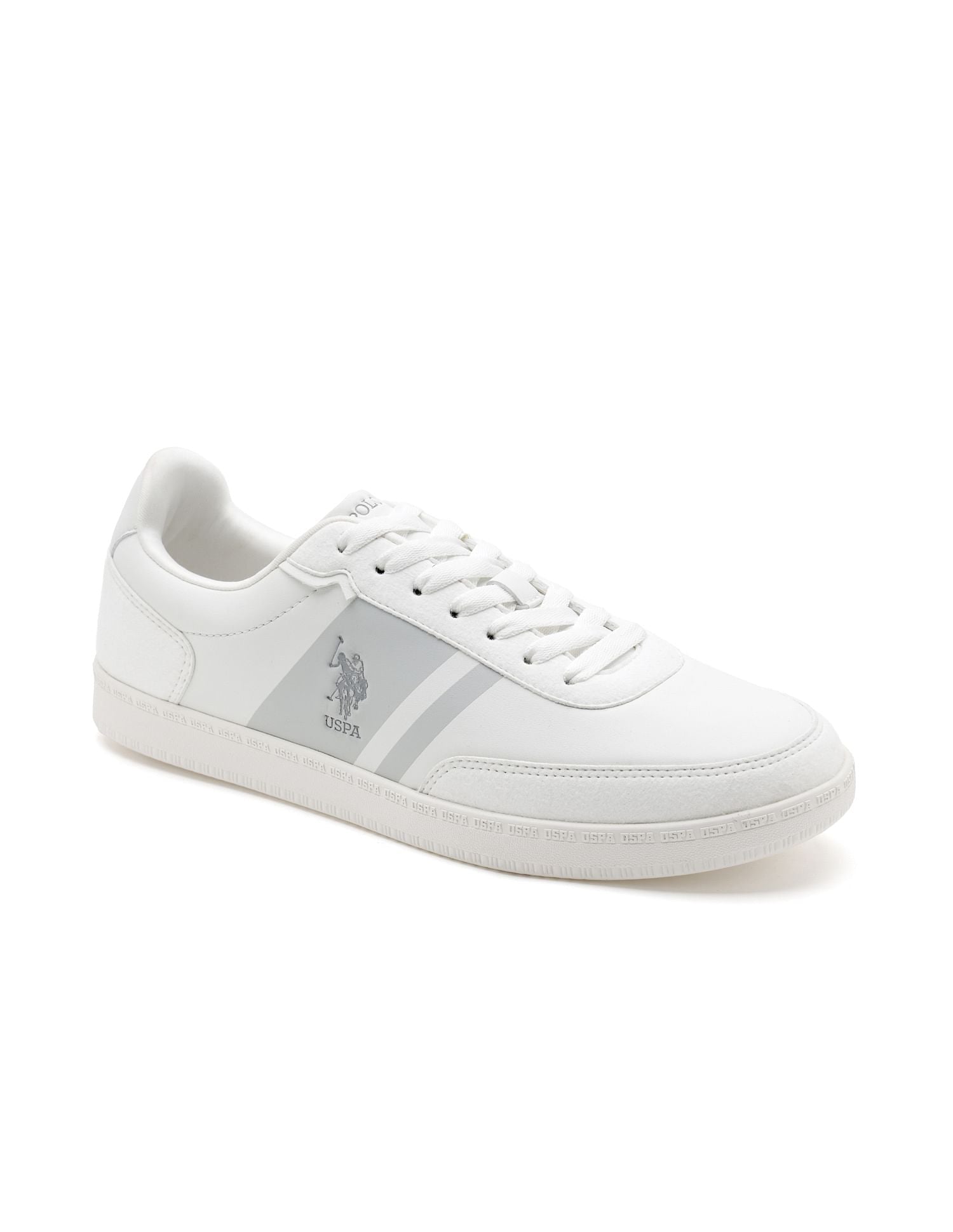 Men Jorge Colourblocked Sneakers Off White - U.S. POLO ASSN. | Large