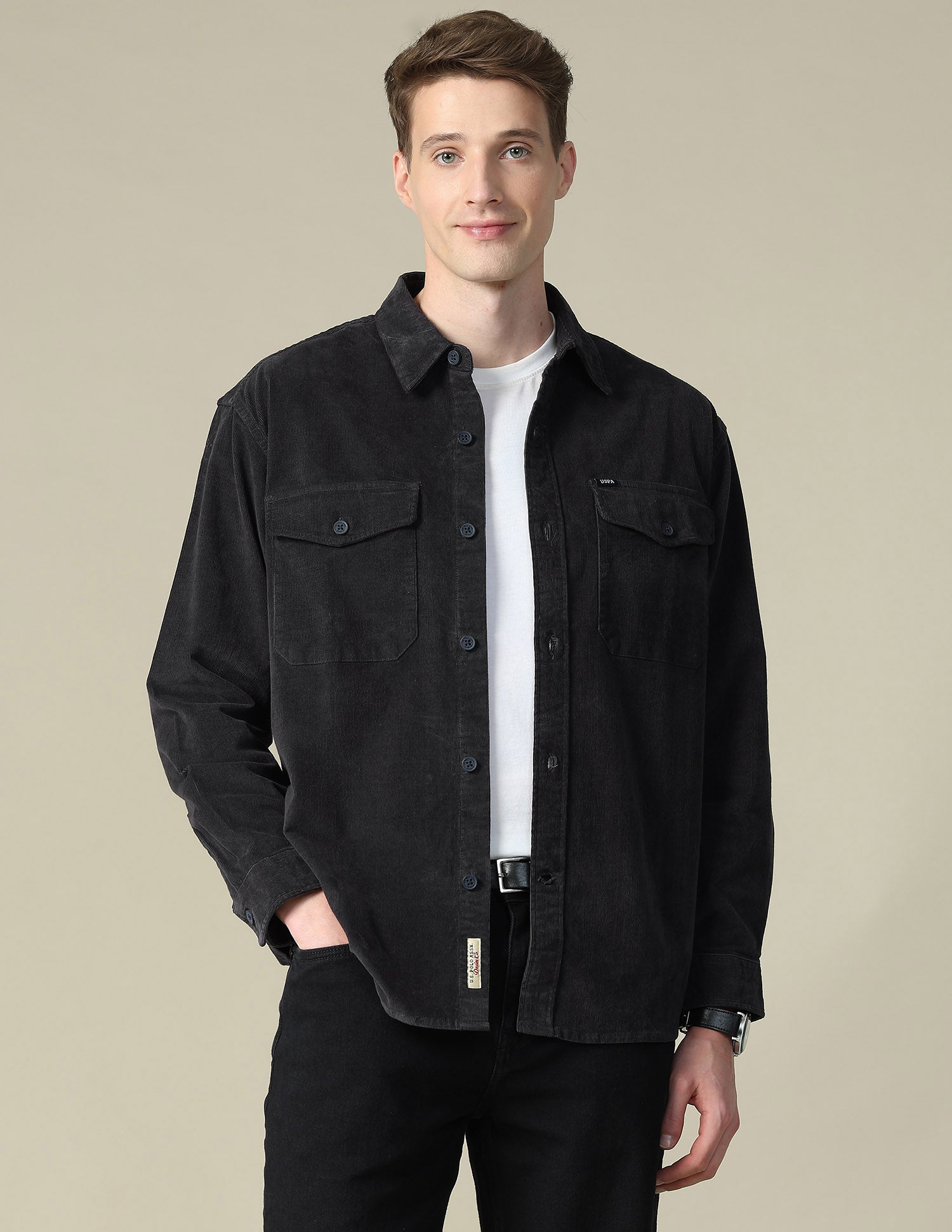 Solid Regular Fit Shirt