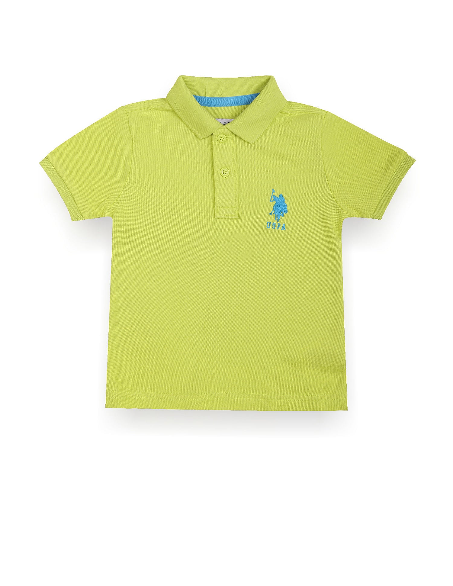 Pure Cotton Solid Polo Shirt – U.S. Polo Assn. India