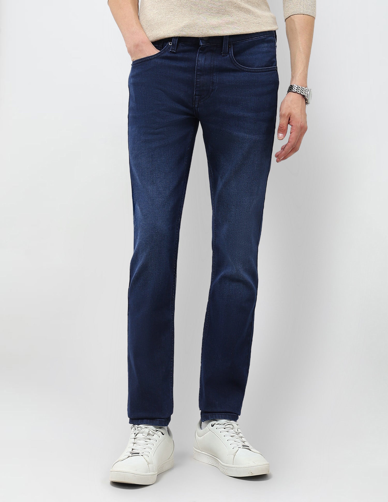 Regallo Skinny Fit Mid Rise Jeans Indigo - U.S. Polo Assn. India | Large