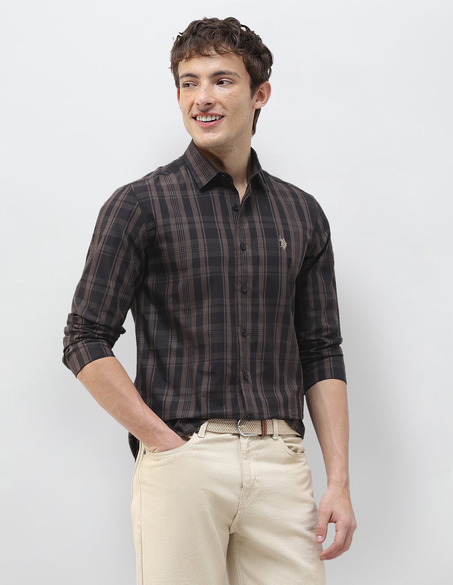 Tartan Checked Regular Fit Shirt