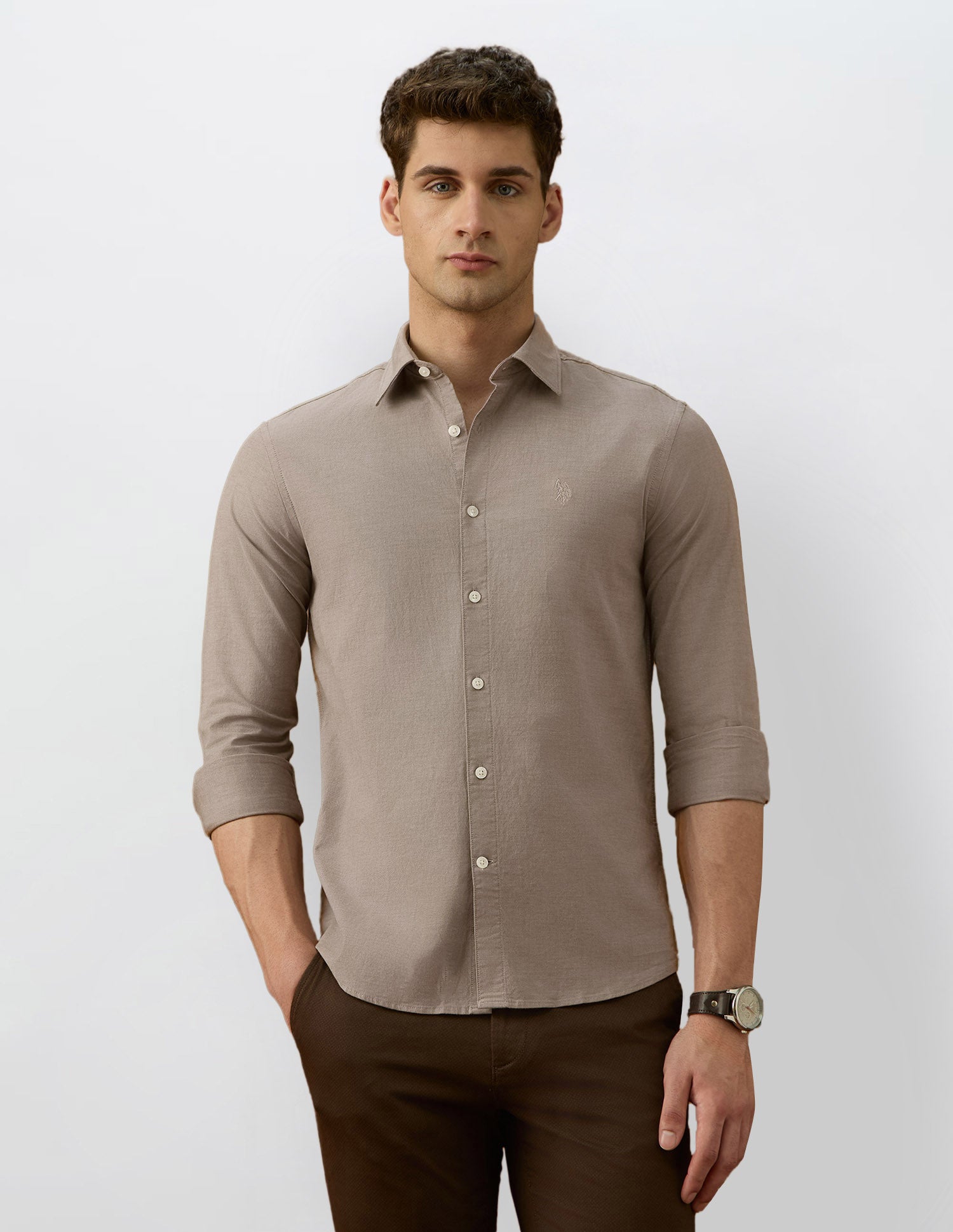 Tailored Fit Equestrian Aisle Theater Shirt