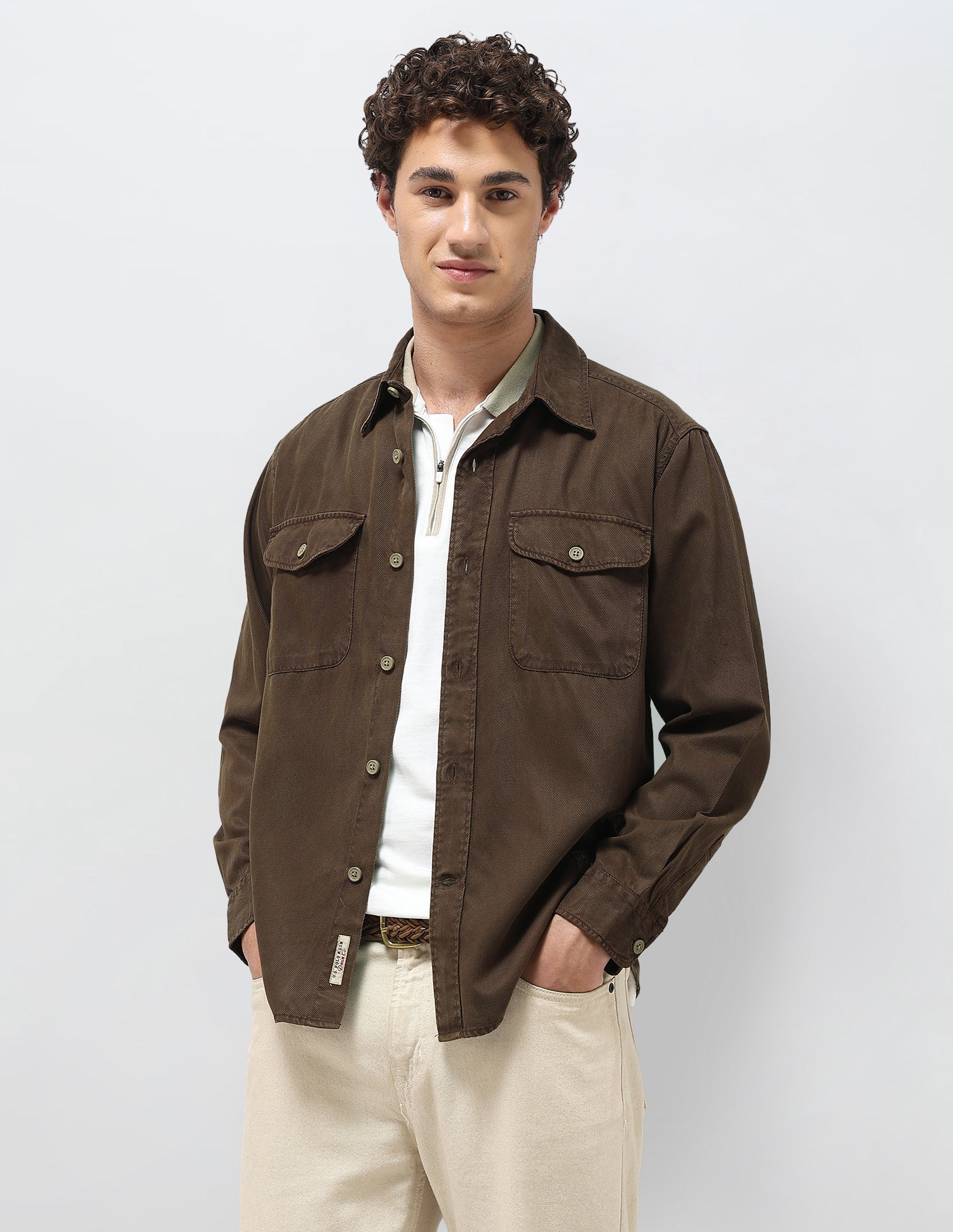 Comfort Fit Twill Shirt