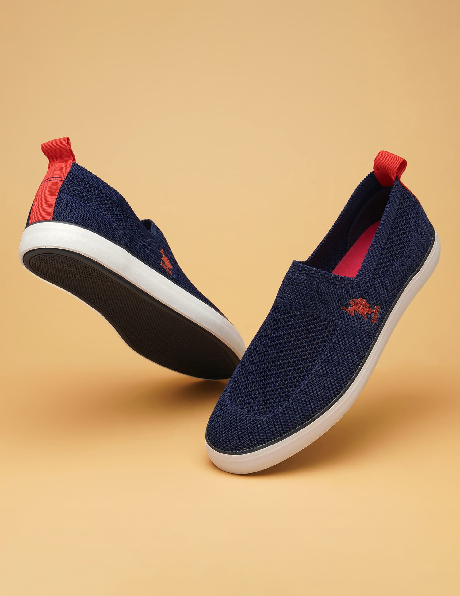 Men Octavia 5.0 Slip-on Shoes Navy - U.S. Polo Assn. India | Large