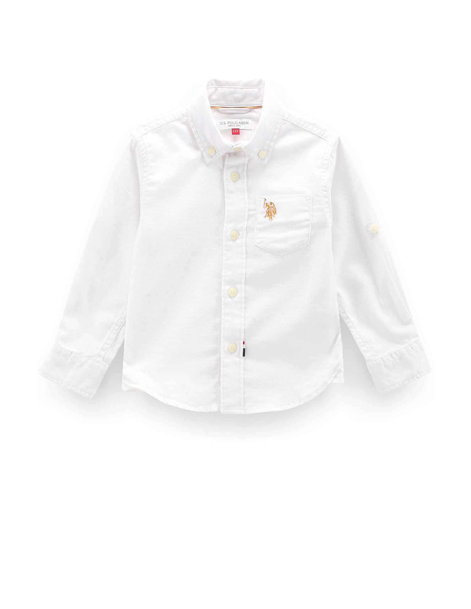 Boys Dobby Cotton Shirt