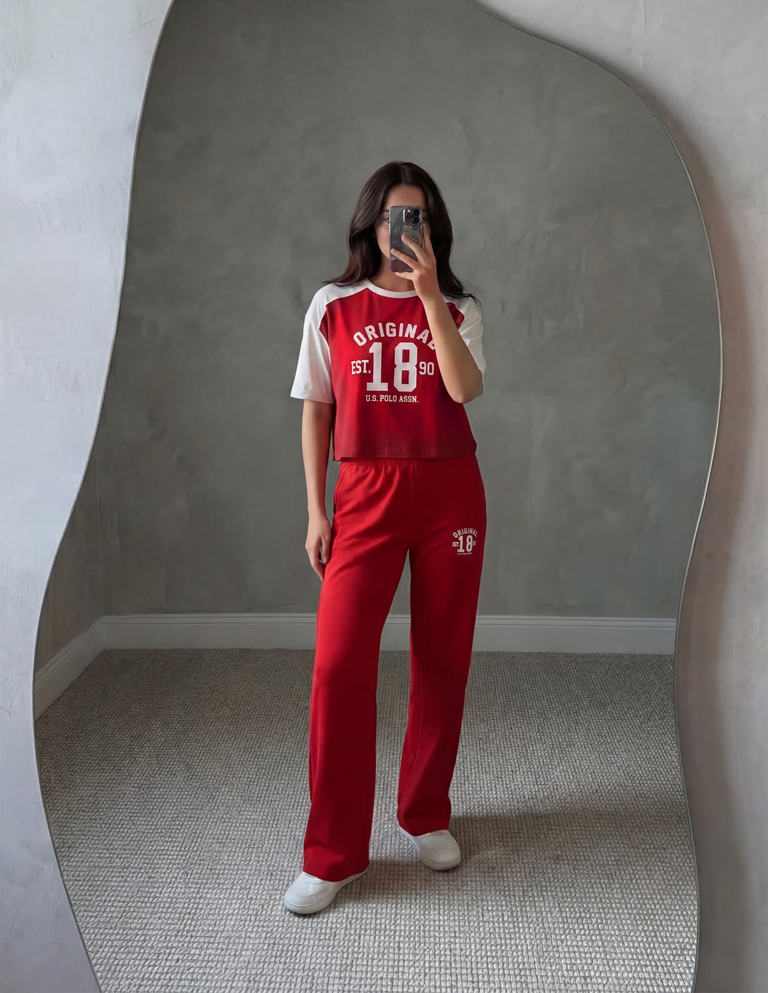 Brand Printed Relaxed T-Shirt