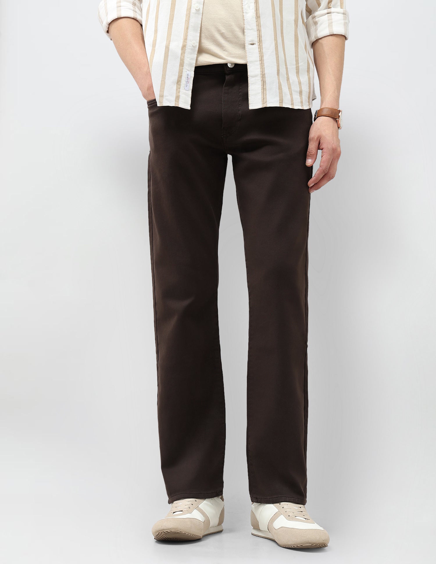 Harold Slim Straight Fit Color Denim Jeans