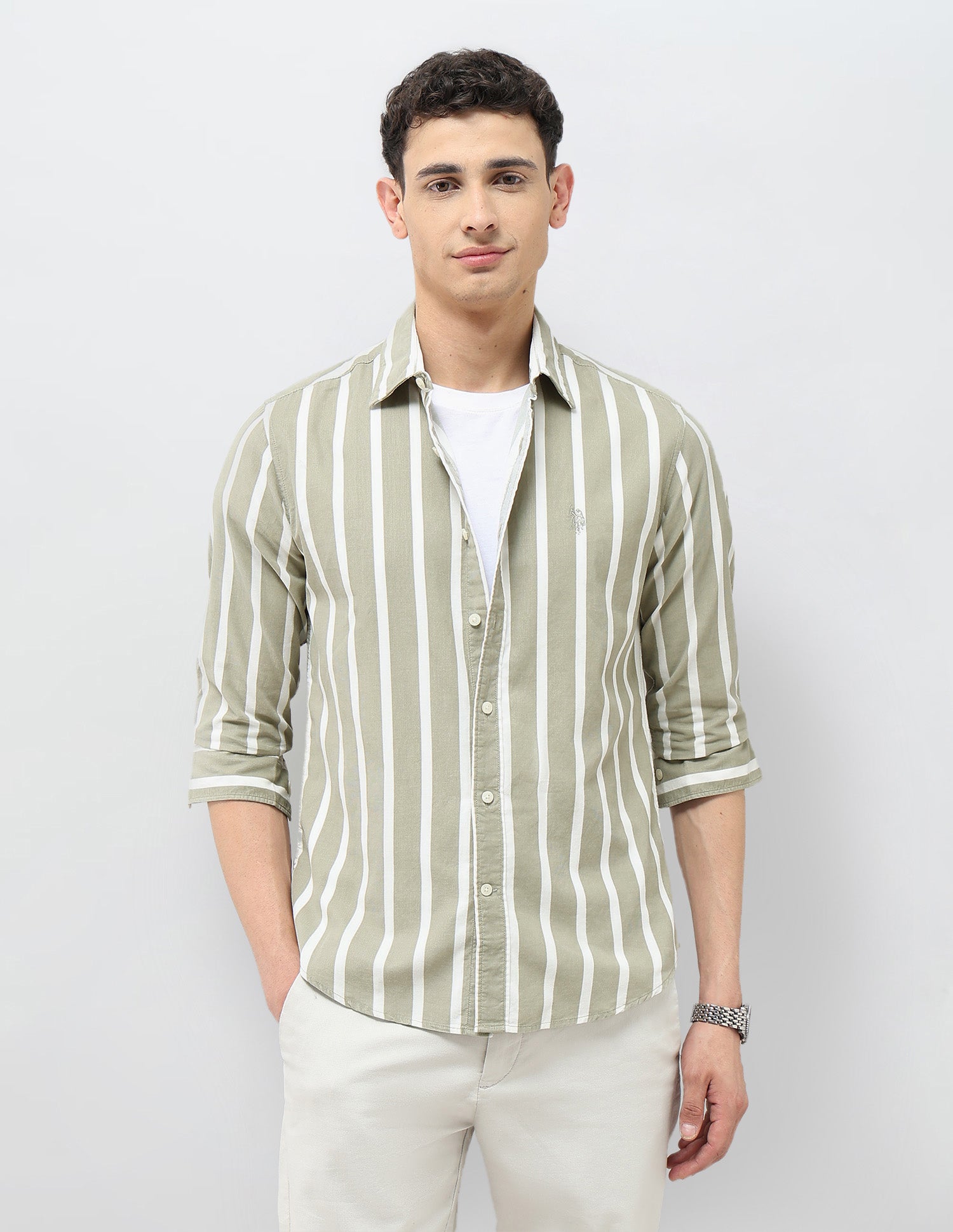 Corduroy Tailored Fit Shirt