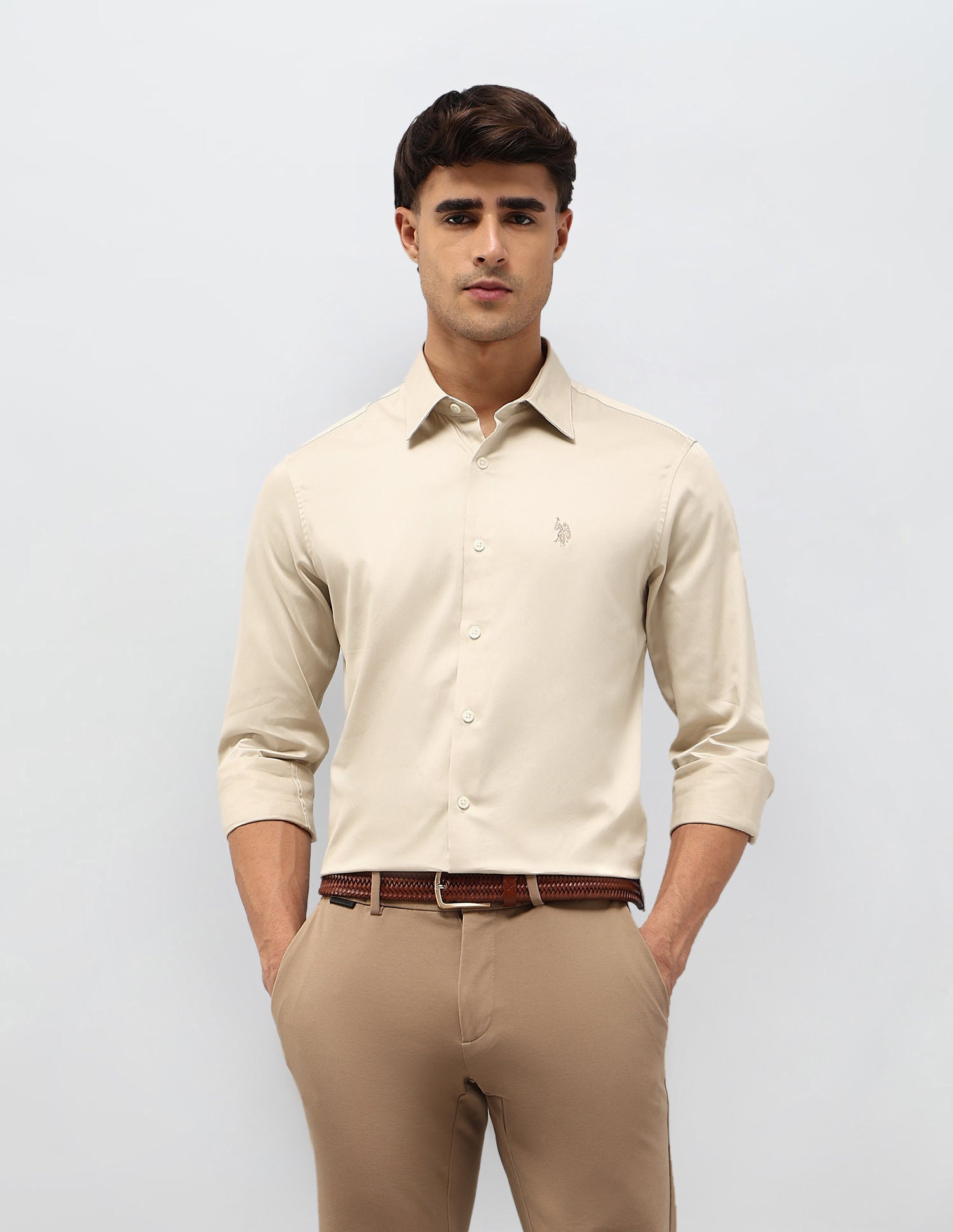 Satin Solid Shirt