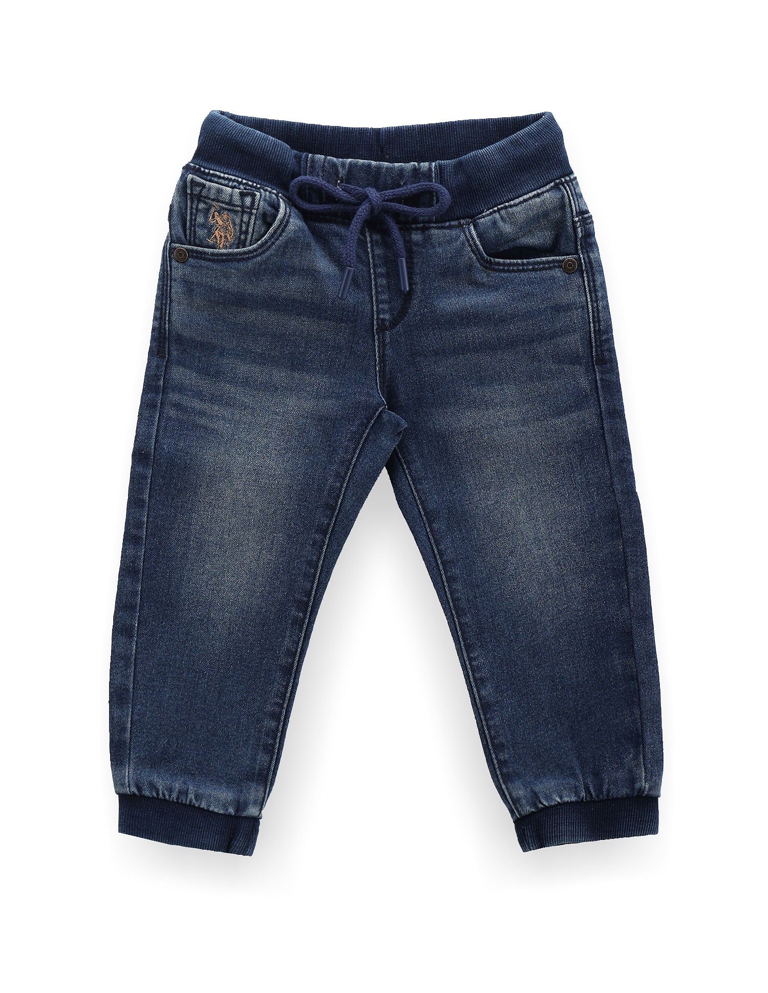 Boys Slim Fit Blue Jeans