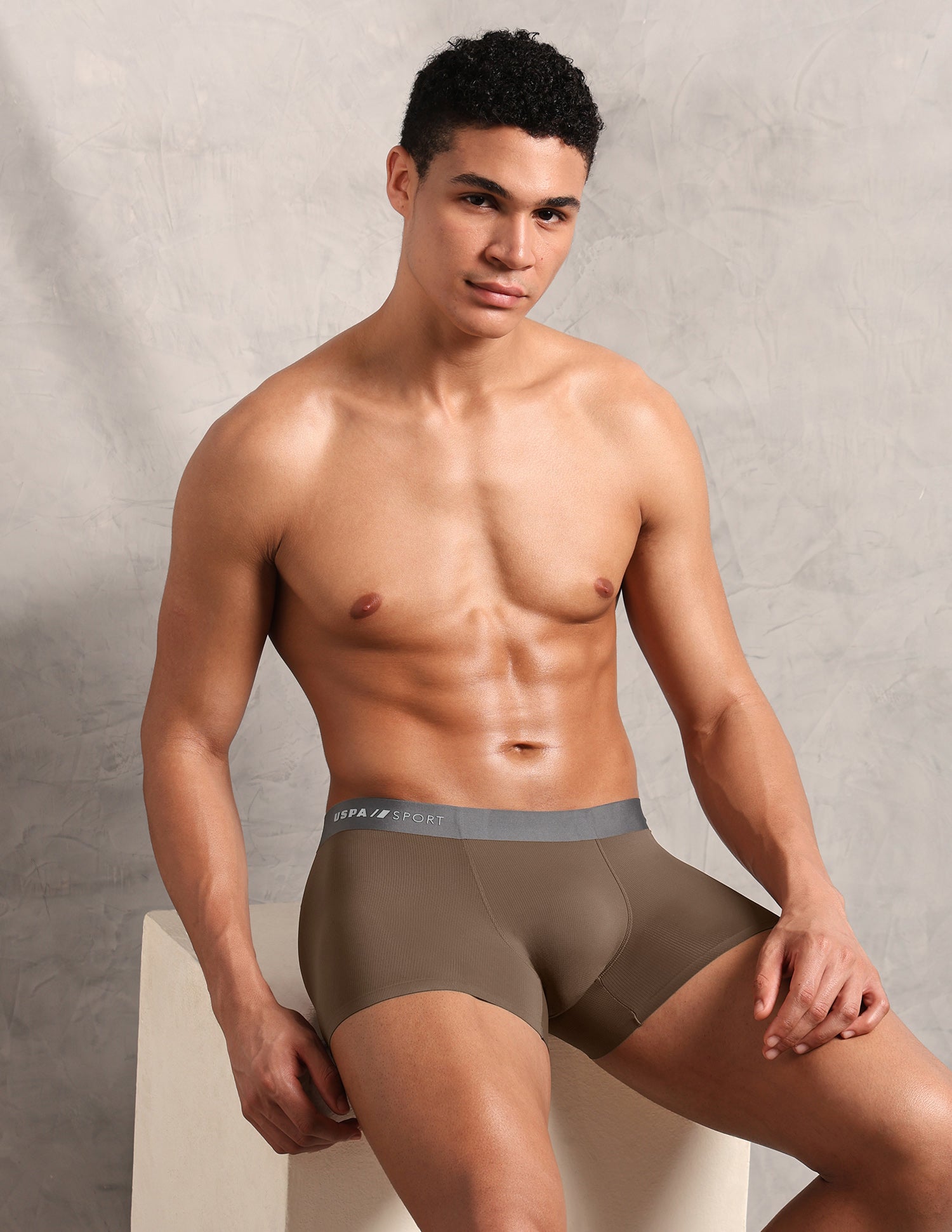 Signature Sports Mesh RT009 Seamless Trunk Partridge - U.S. Polo Assn. India | Large