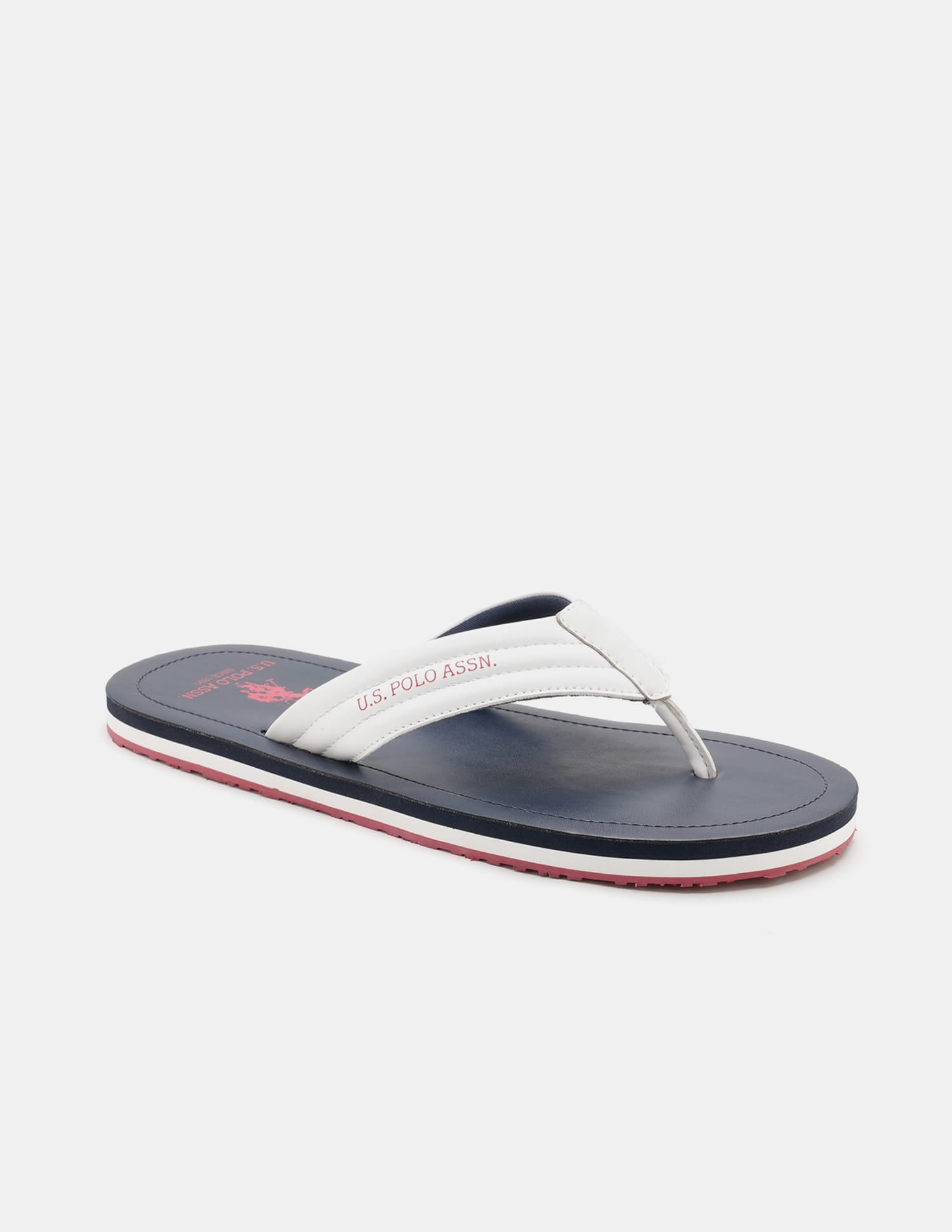 Men V-Strap Roy Flip Flops Navy - U.S. Polo Assn. India | Large