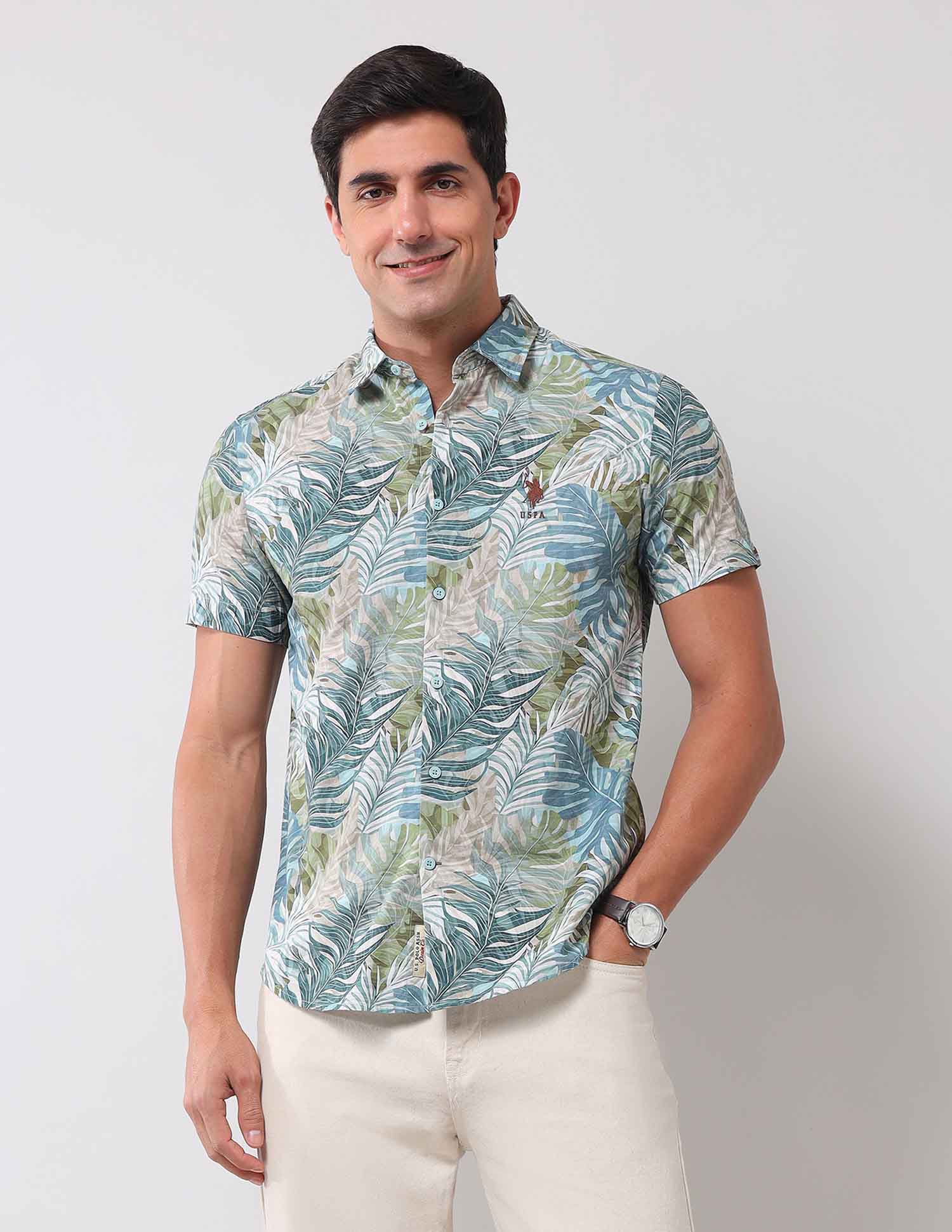 Regular Fit All-Over Shirt