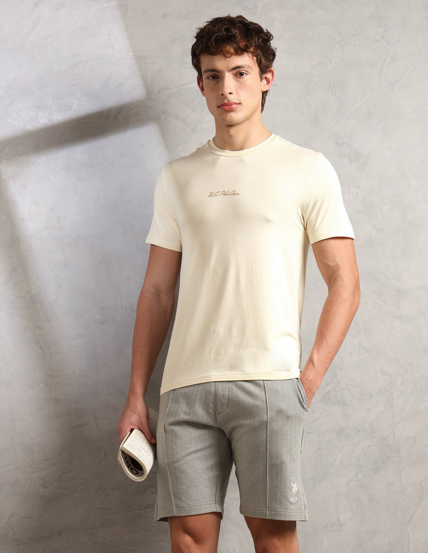 Round Neck Comfort Fit PE007-PL Lounge T-Shirt - Pack Of 1