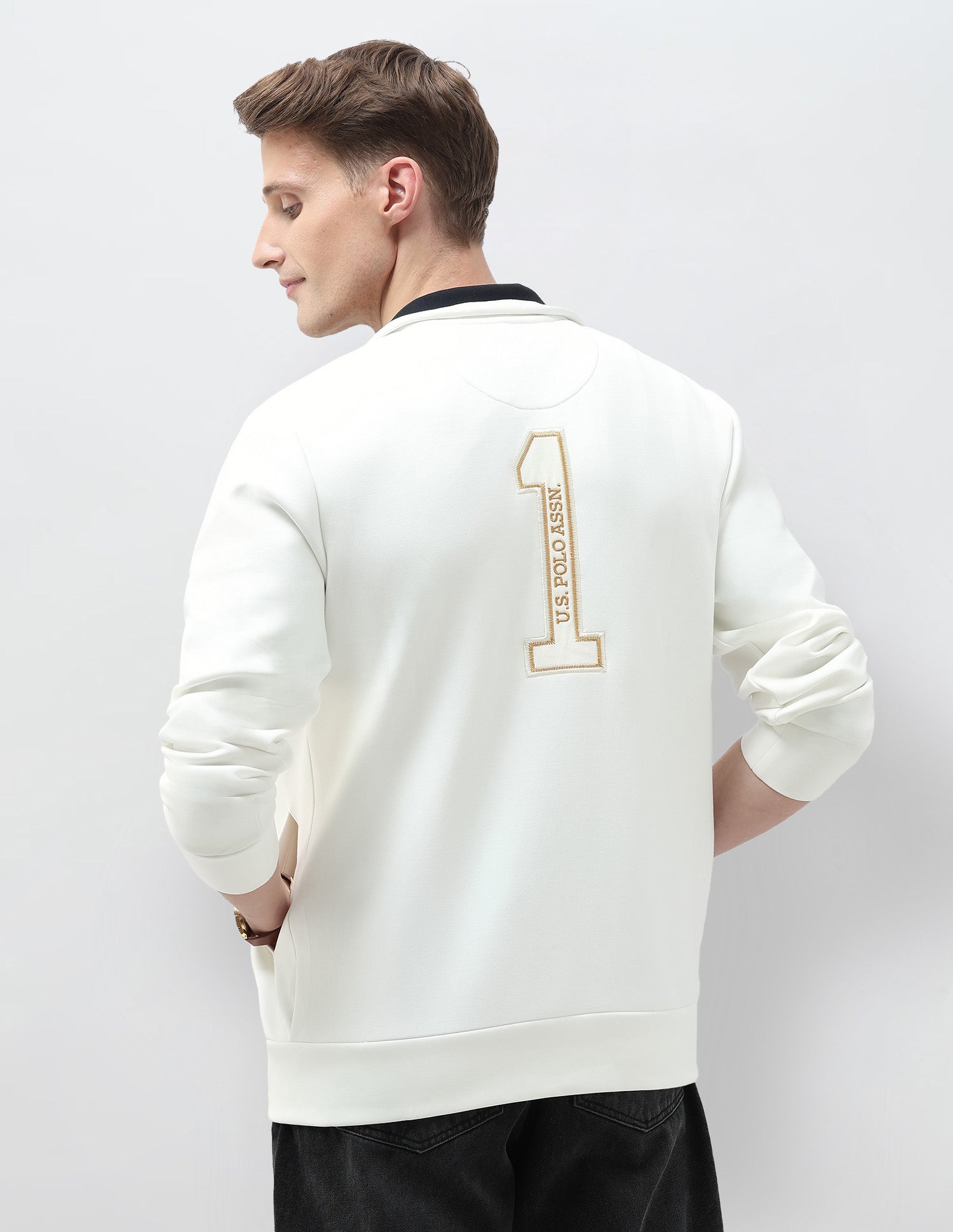 Numeric Brand Embroidered Sweatshirt