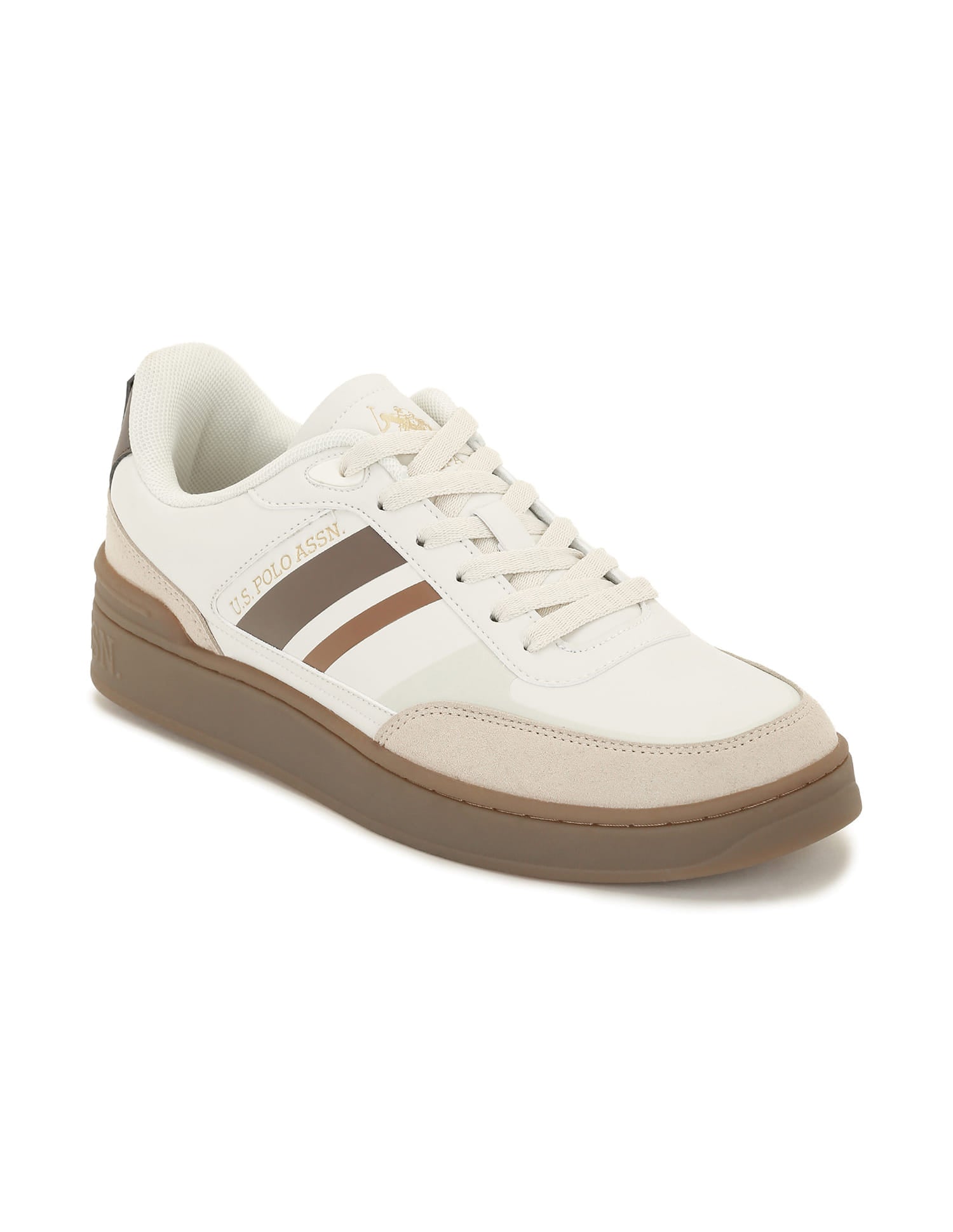 Striped Colt 2.0 Sneakers Beige - U.S. Polo Assn. India | Large
