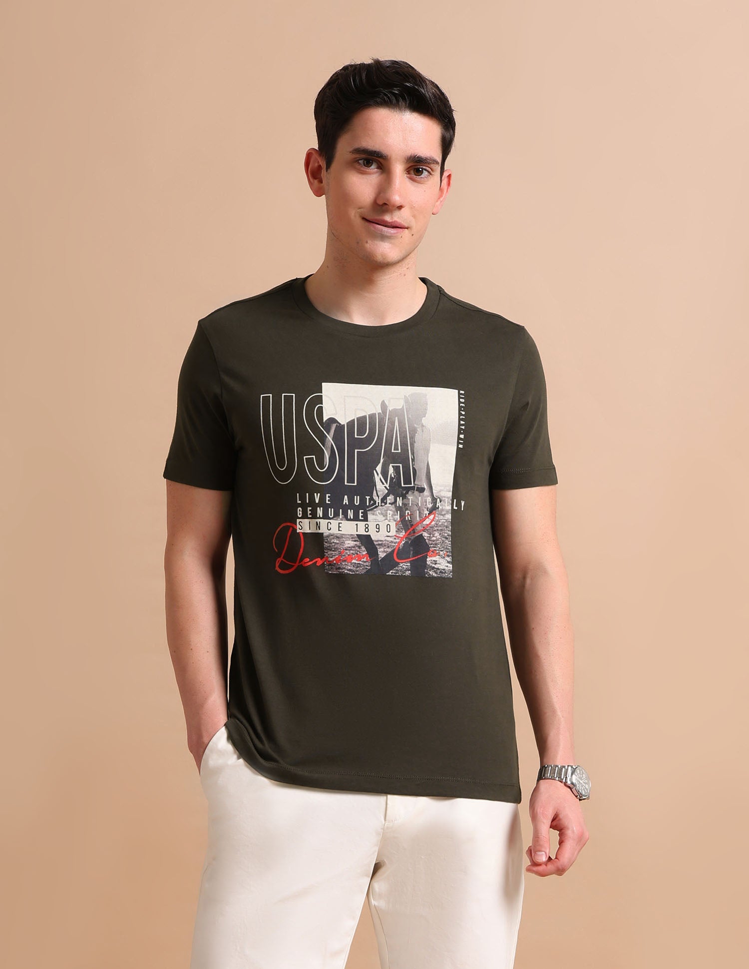 Photo Print T-Shirt