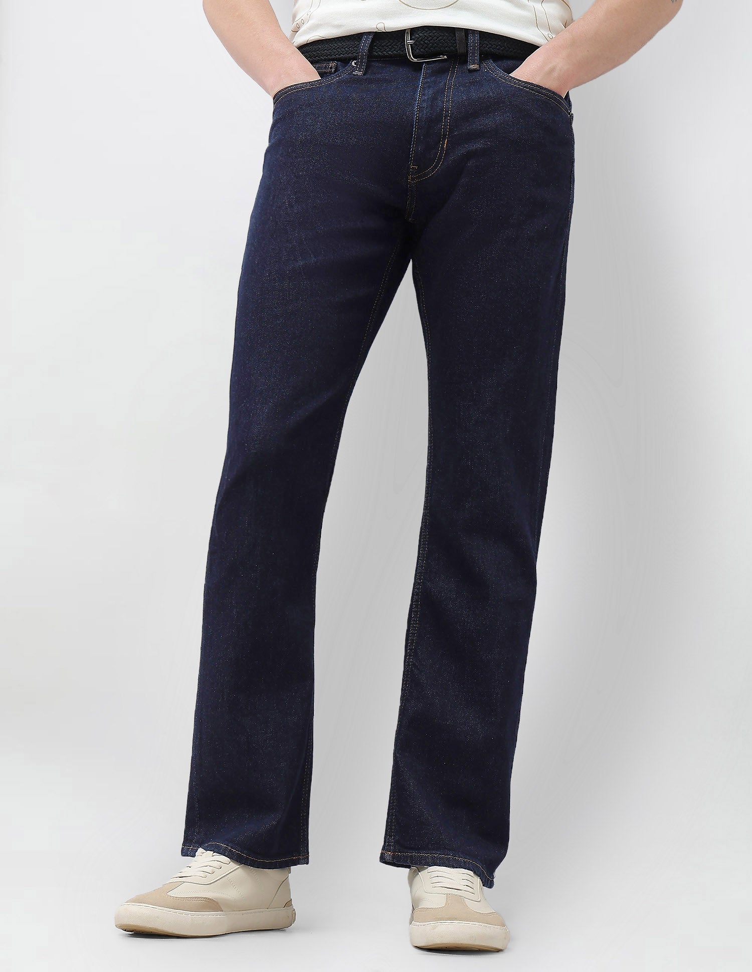 Connor Boot Cut Fit Blue Jeans
