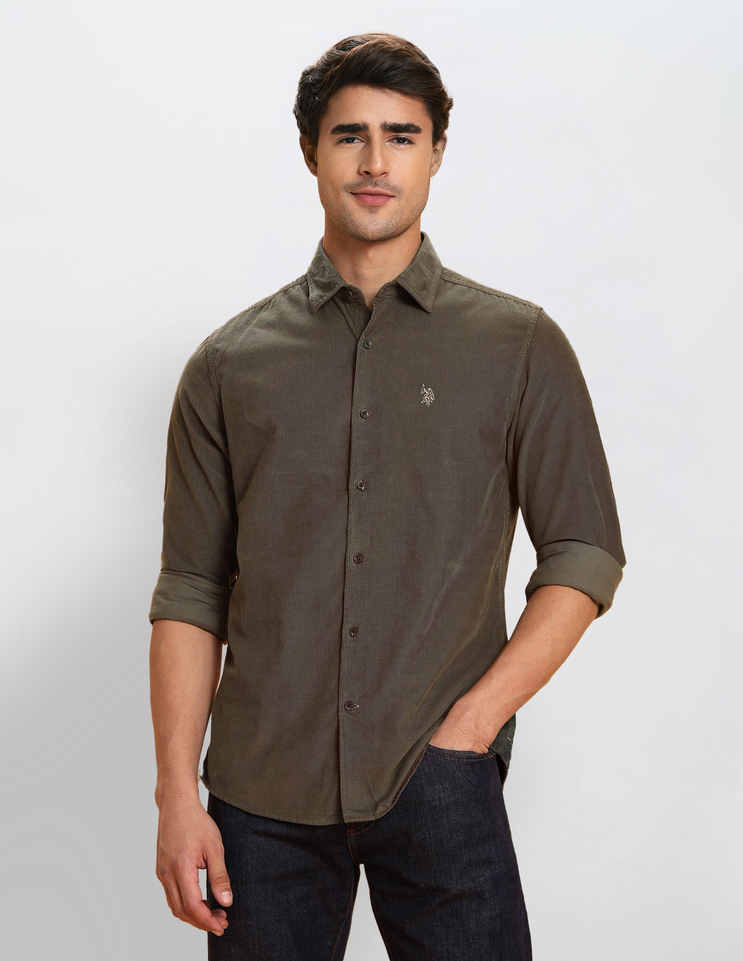 Corduroy Pure Cotton Shirt
