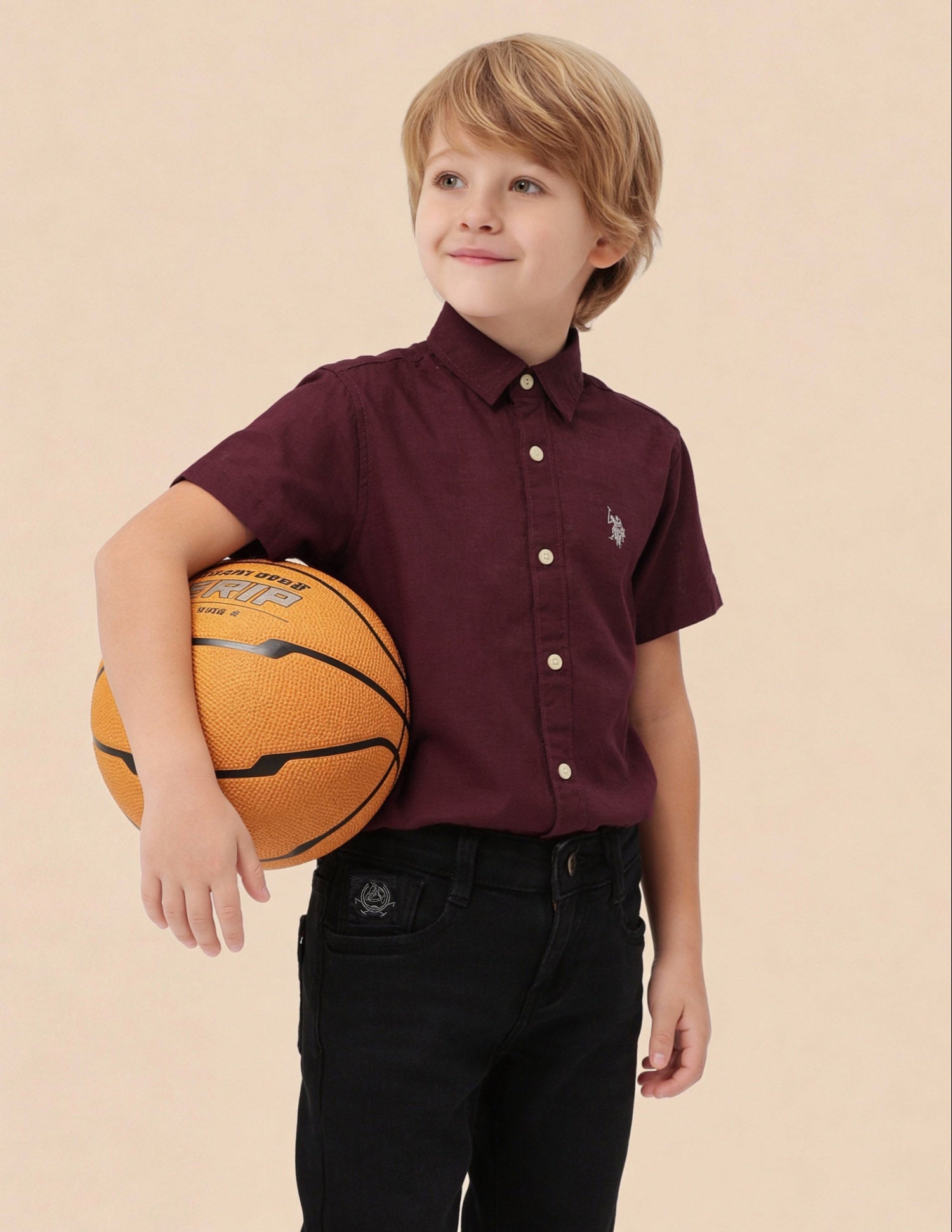 Pure Cotton Solid Shirt