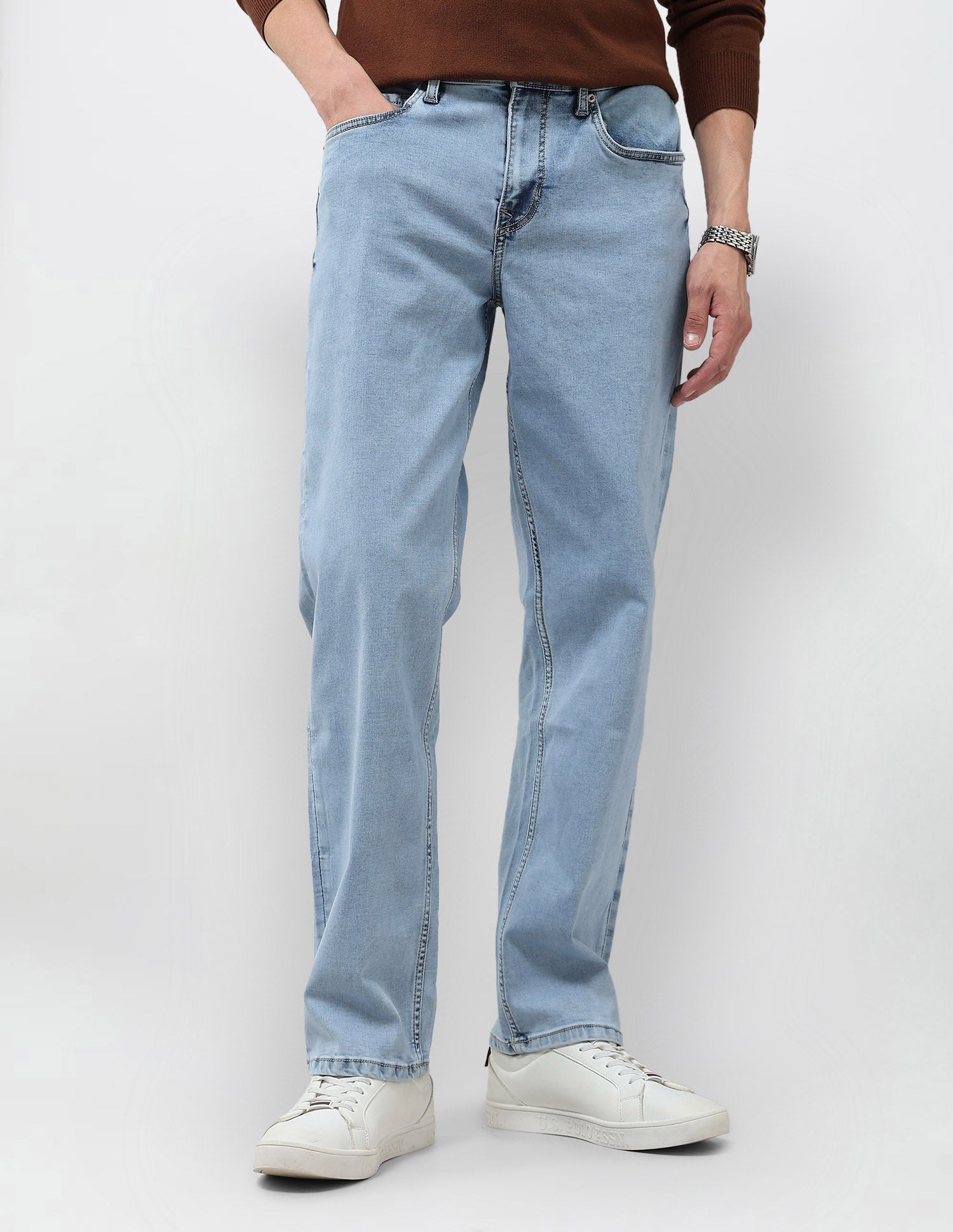 Shawn Relaxed Fit Blue Jeans